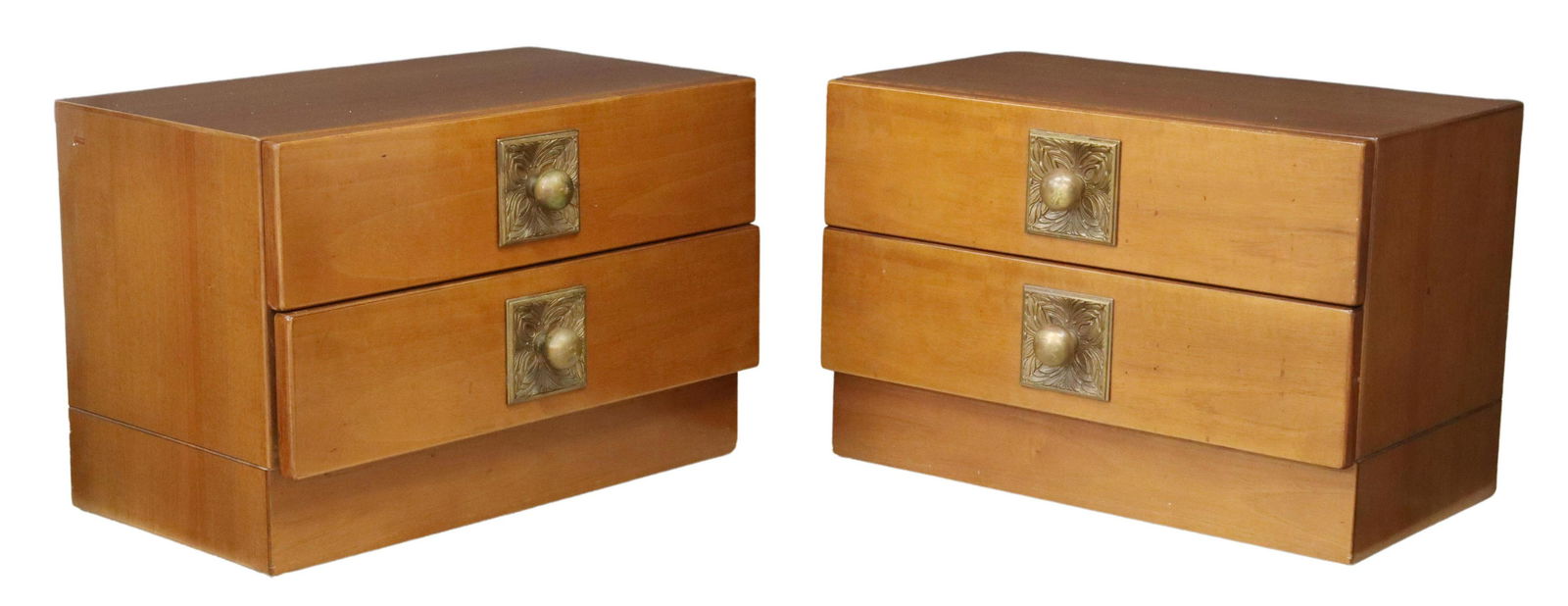 (2) ITALIAN MID-CENTURY MODERN LOW NIGHTSTANDS (1 of 5)