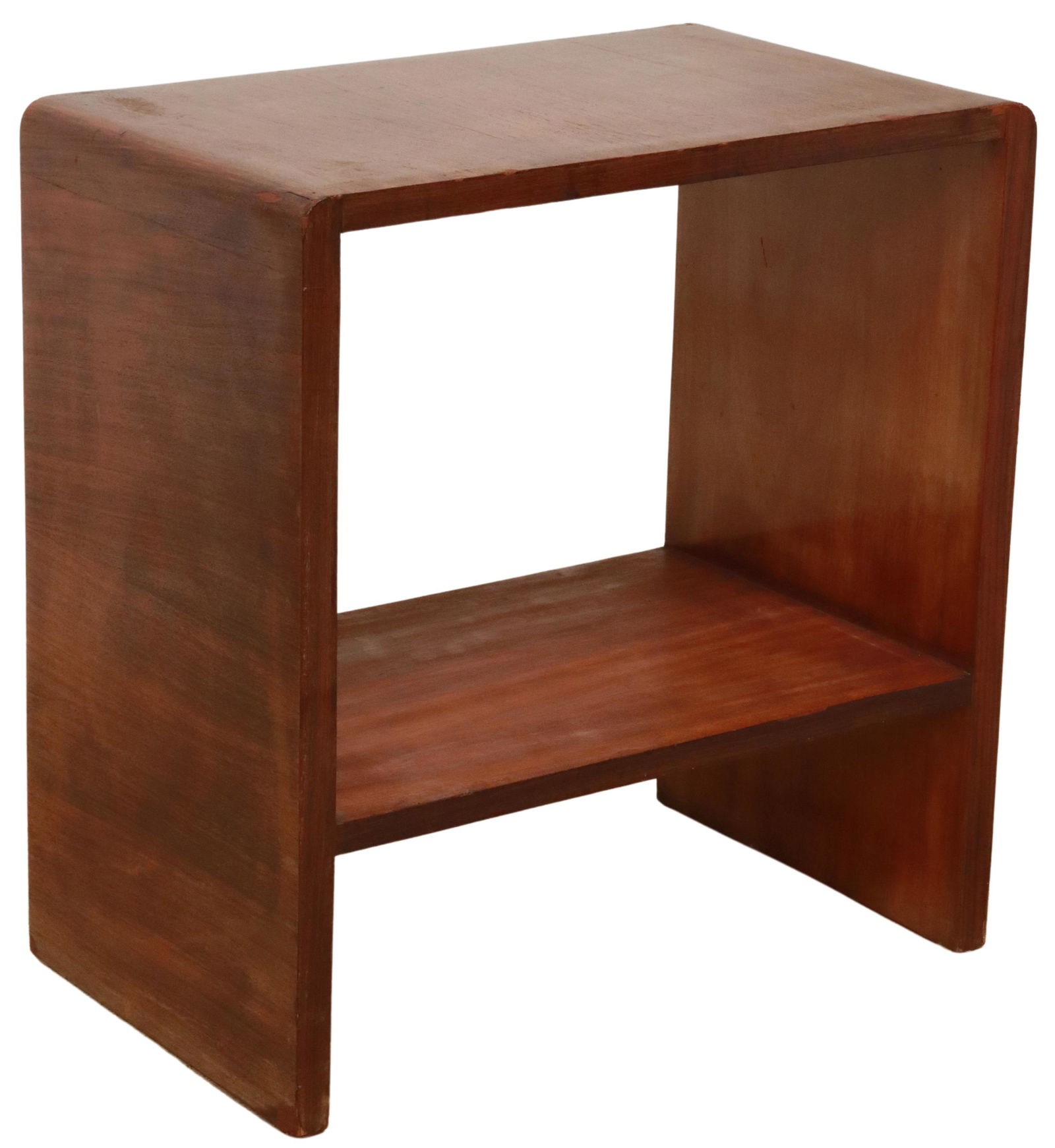 ITALIAN ART DECO WATERFALL SIDE TABLE (1 of 4)