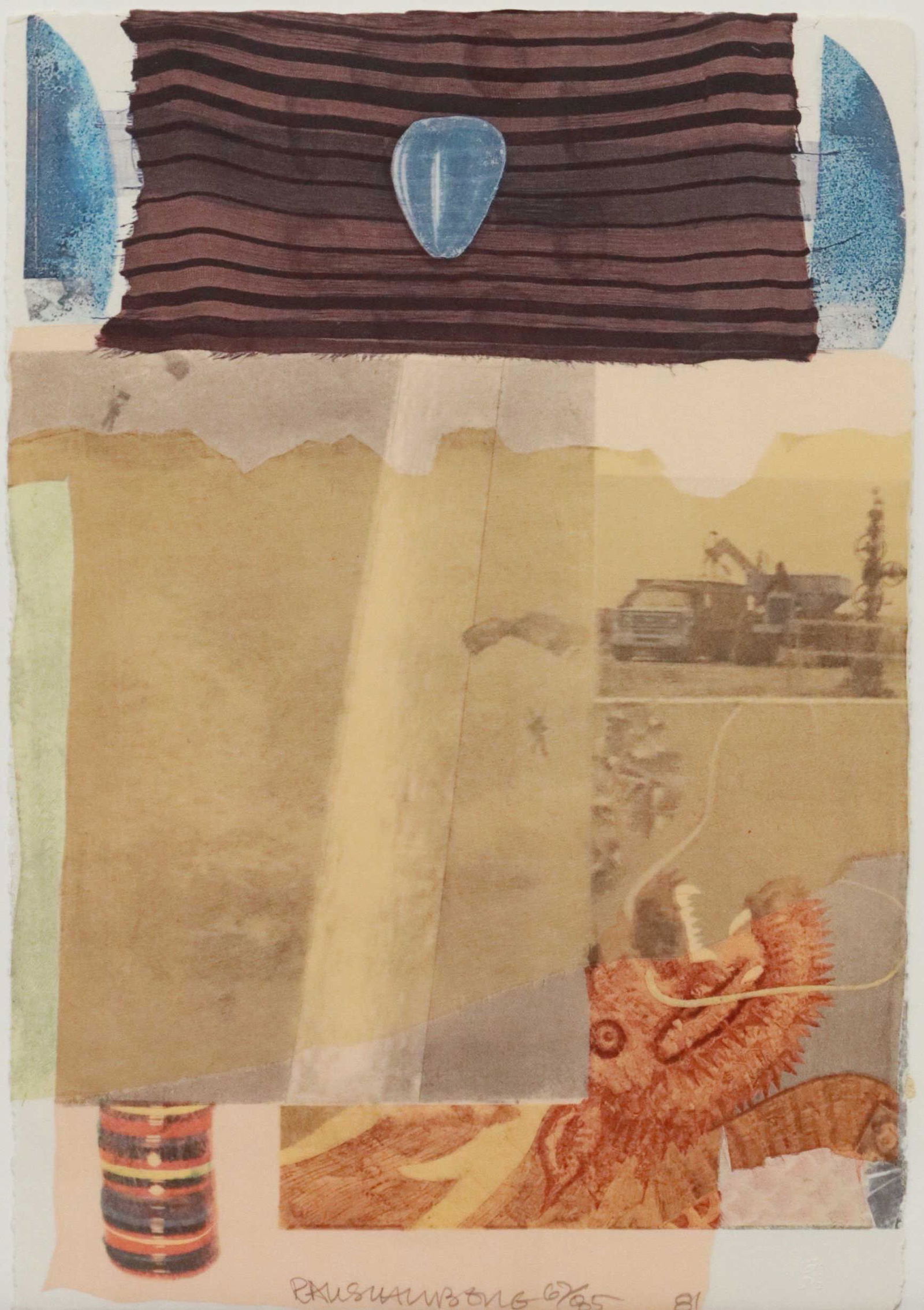 ROBERT RAUSCHENBERG (1925-2008) 'ARCANUM I' (1 of 5)