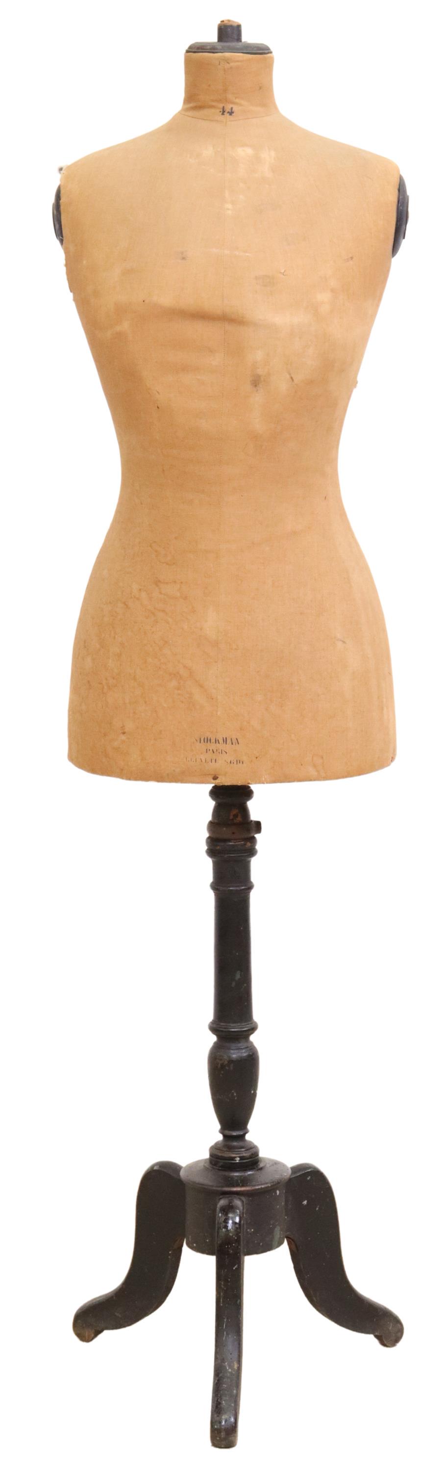 FRENCH STOCKMAN COUTURE DRESS FORM MANNEQUIN (1 of 4)