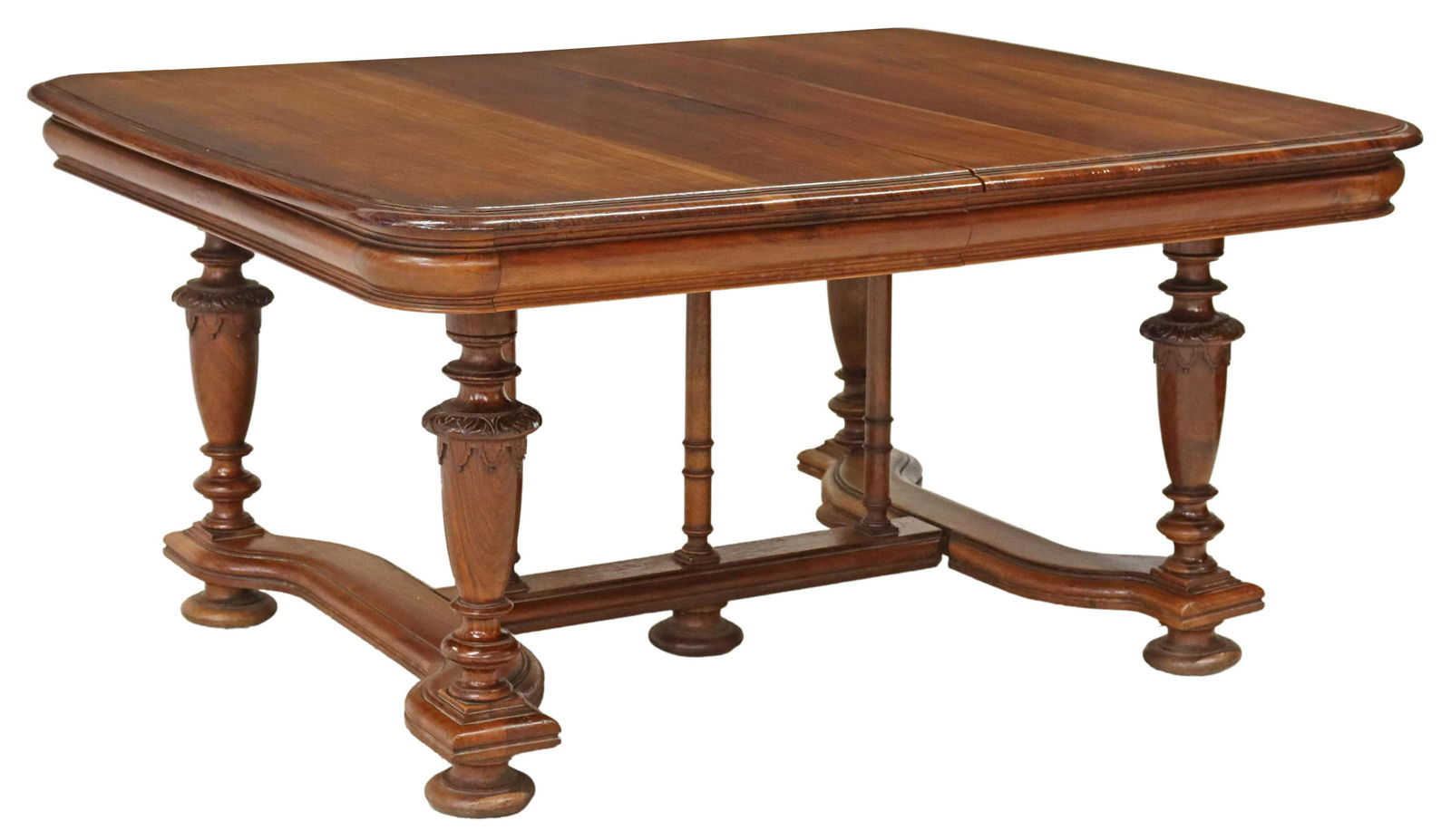 FRENCH HENRI II STYLE CARVED EXTENSION TABLE (1 of 5)