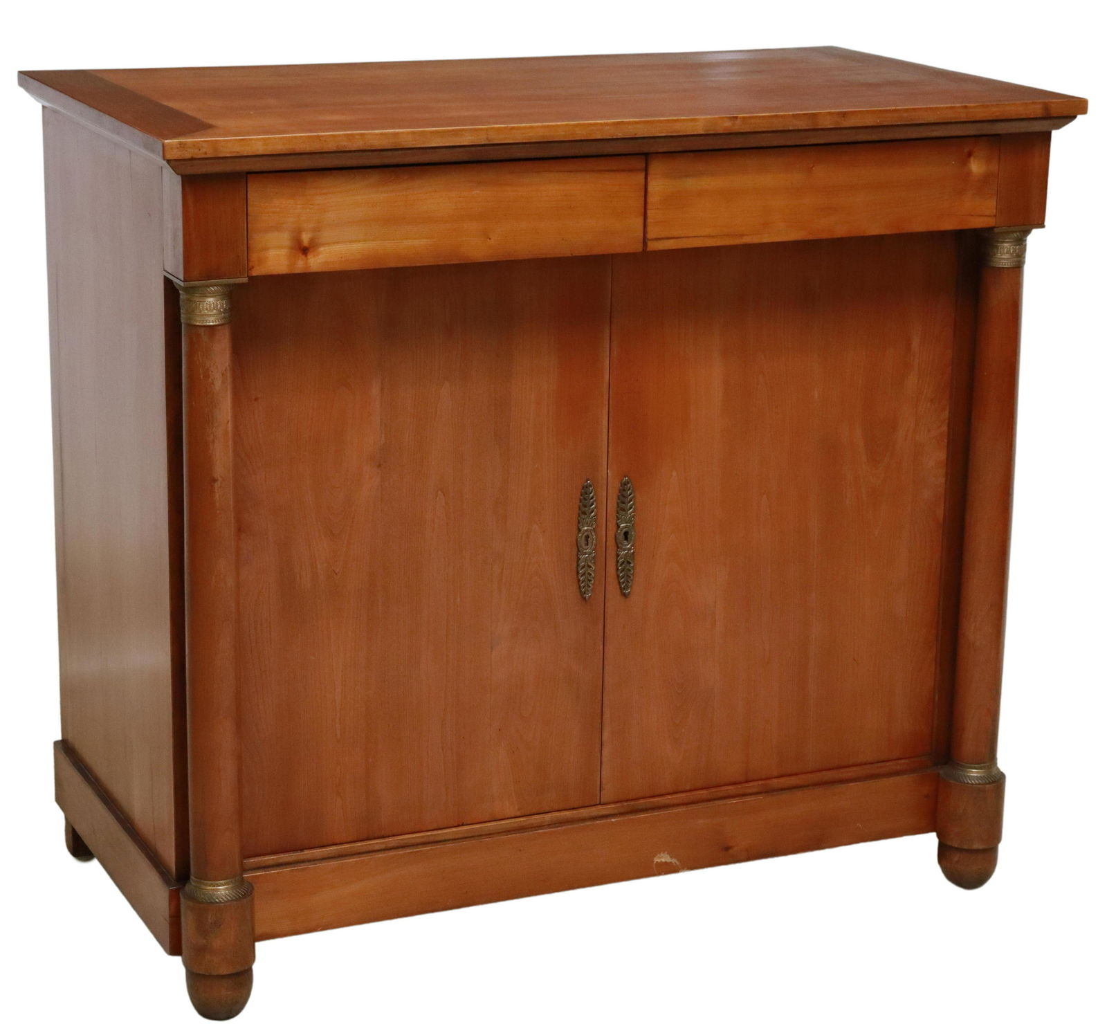 FRENCH EMPIRE STYLE FRUITWOOD SIDEBOARD (1 of 6)