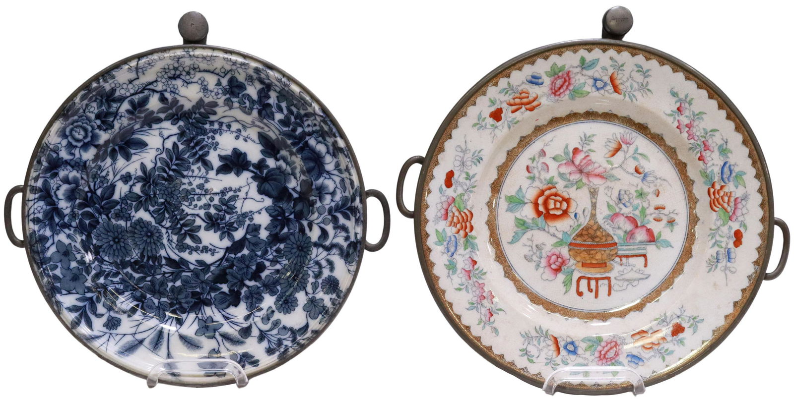 (2) VICTORIAN JAMES DIXON & SONS WARMING PLATES (1 of 6)