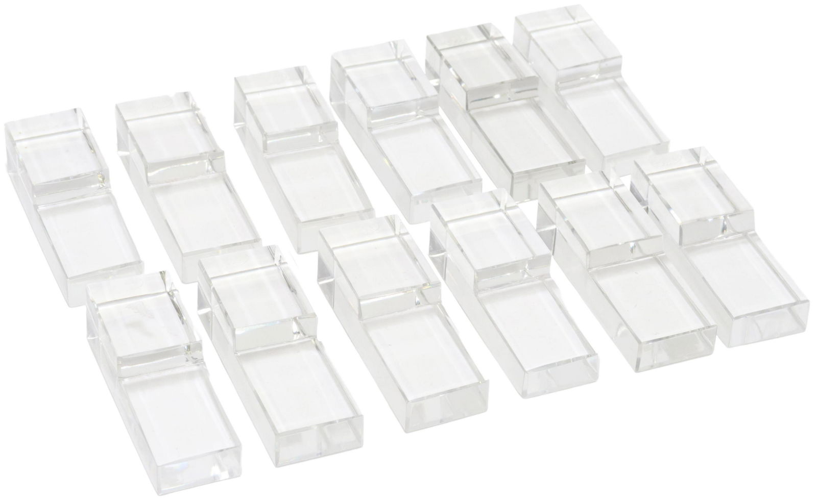 (12) FRENCH BACCARAT CRYSTAL KNIFE RESTS IN BOX (1 of 6)