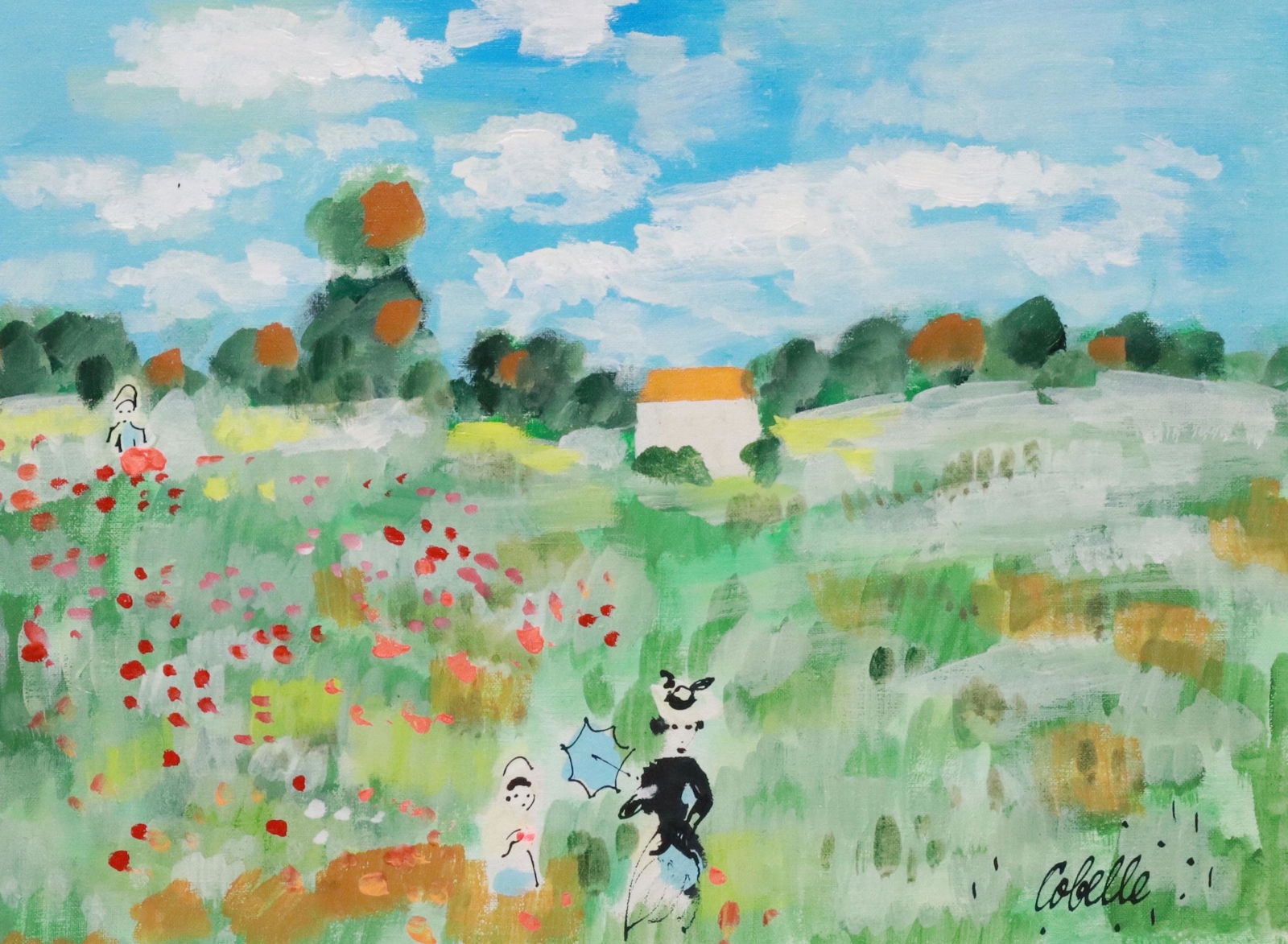 CHARLES COBELLE (1902-1998) MONET HOMAGE (1 of 4)