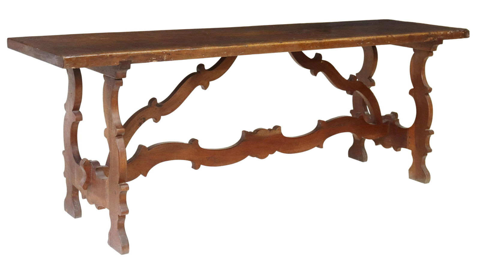 SPANISH BAROQUE STYLE SINGLE-BOARD TOP TABLE (1 of 4)