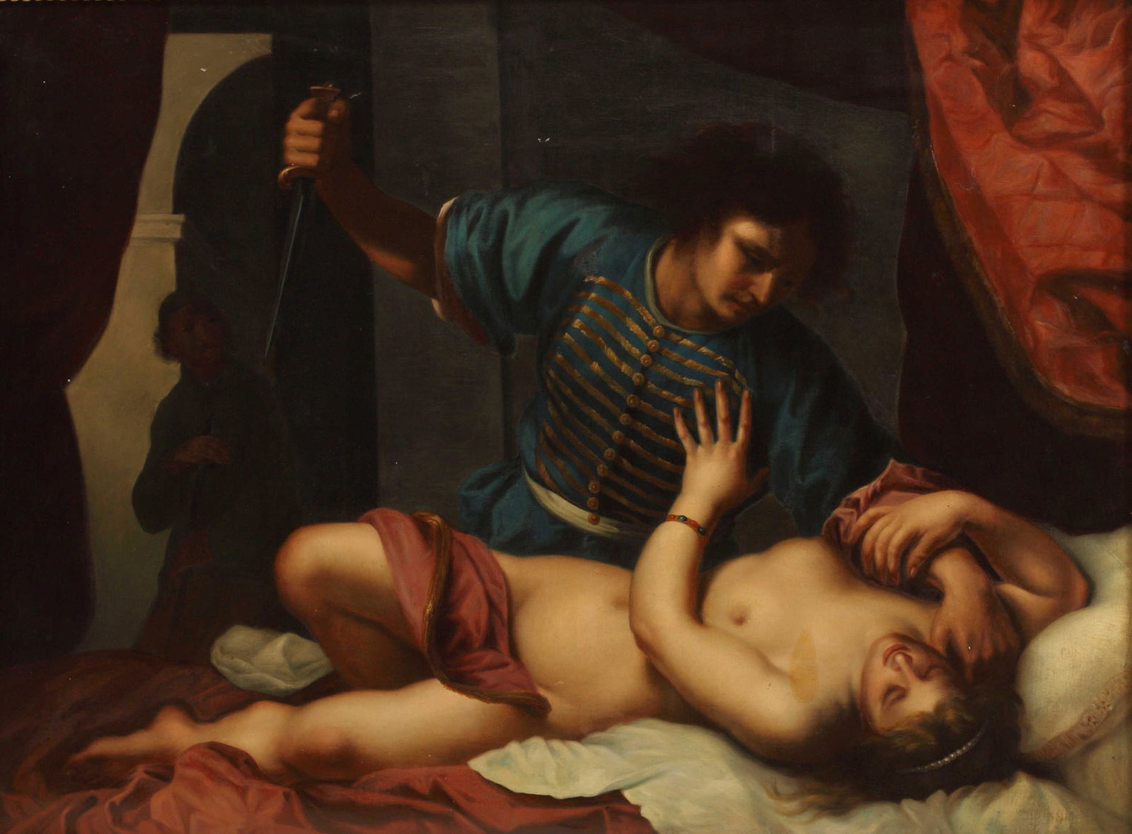 AFTER FELICE FICHERELLI (D1660) TARQUIN & LUCRETIA (1 of 4)