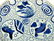529: LARGE JAPANESE BLUE & WHITE PORCELAIN CHARGER - 3