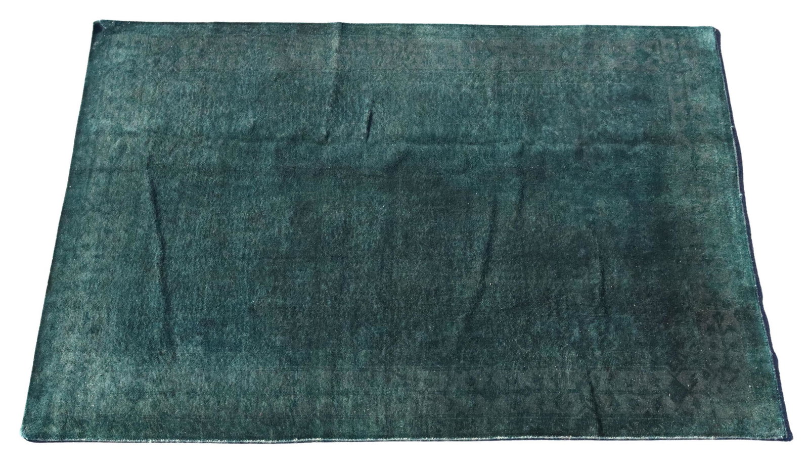 HAND-TIED INDO-TABRIZ RUG, 8'10" X 6'1": Hand-tied Indo-Tabriz rug, approx 8'10"l, 6'1"w ***Please Note: All of the rugs offered in this auction would likely benefit from a professional cleaning. Estate rugs may show some wear and imperfecti