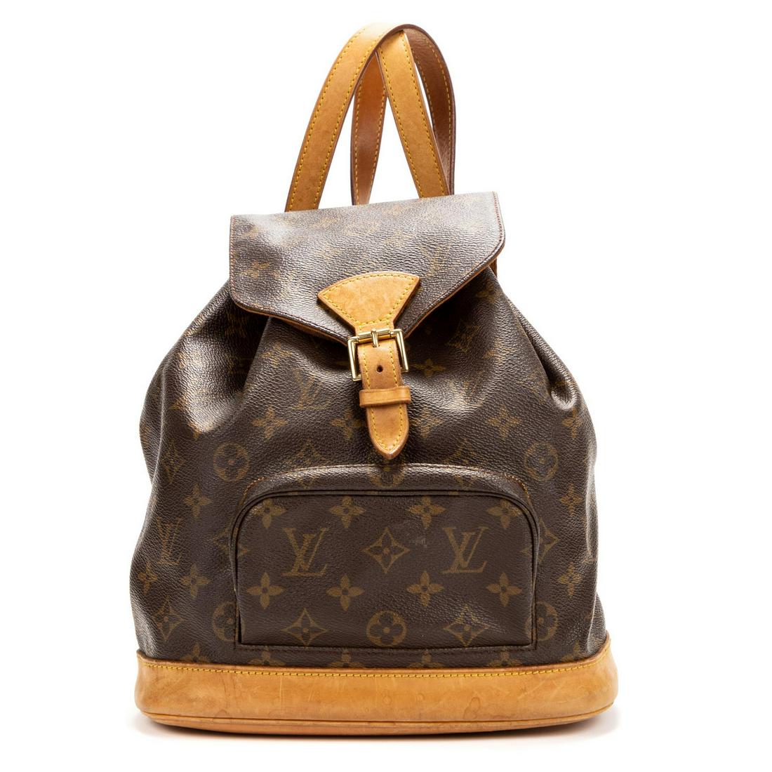 LOUIS VUITTON 'MONTSOURIS PM' MONOGRAM BACKPACK (1 of 7)
