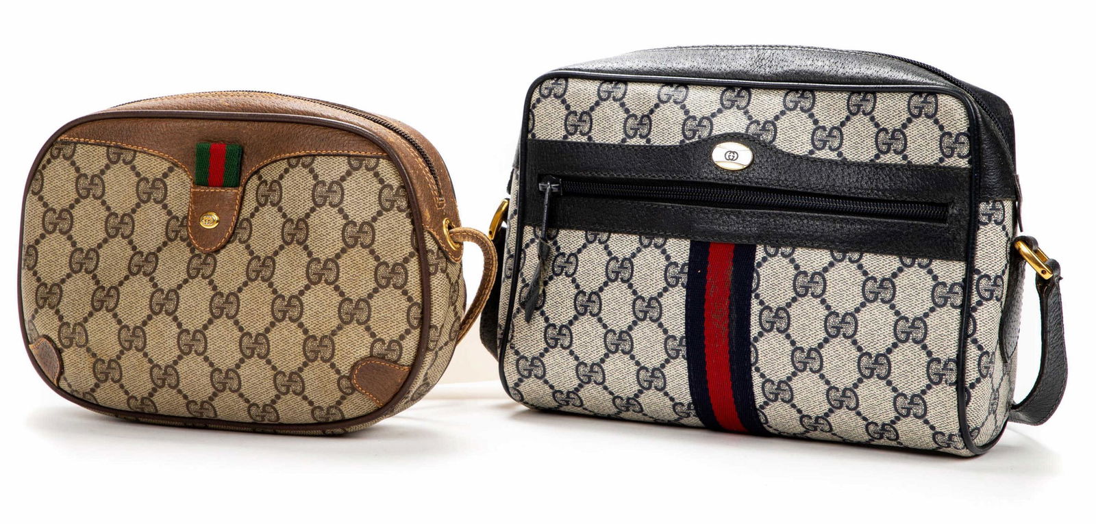 (2) GUCCI 'ACCESSORY COLLECTION' CROSSBODY BAGS (1 of 19)