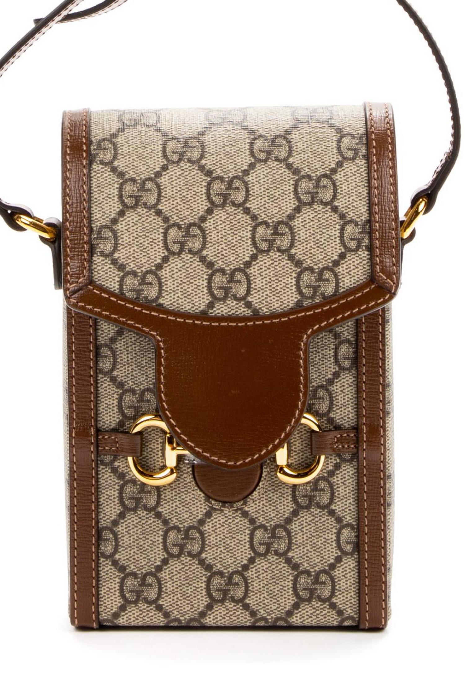 GUCCI 'HORSEBIT 1955 MINI' SUPREME CROSSBODY BAG (1 of 9)