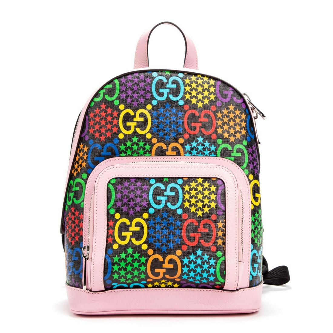 GUCCI 'PSYCHEDELIC' MONOGRAM CANVAS STAR BACKPACK (1 of 8)