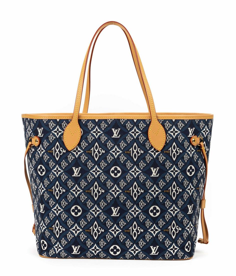 LOUIS VUITTON 'SINCE 1854 NEVERFULL MM' TOTE BAG (1 of 8)