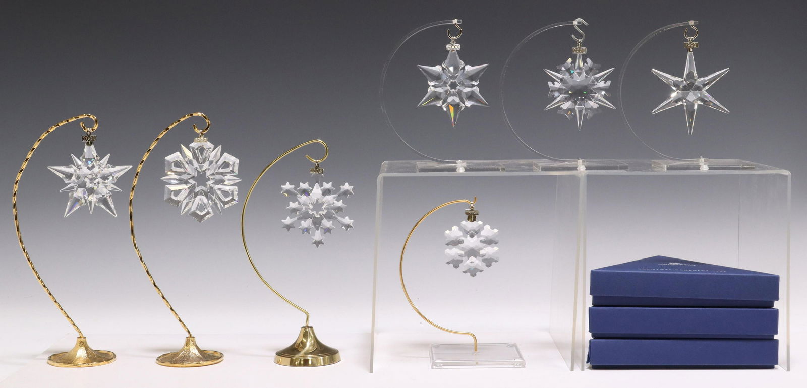 (LOT) SWAROVSKI CRYSTAL ANNUAL EDITION ORNAMENTS (1 of 6)