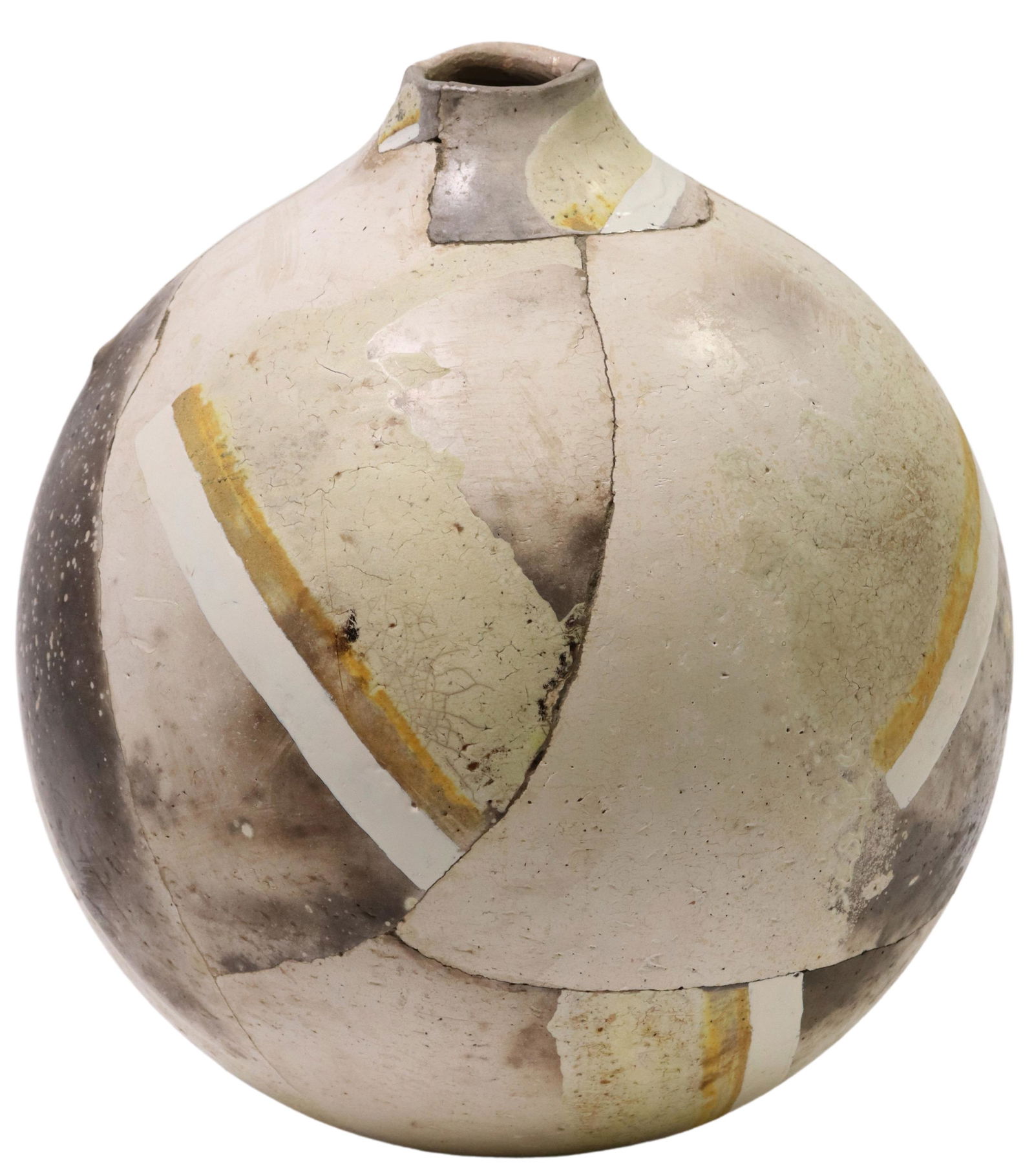 RICK DILLINGHAM DECONSTRUCTED EARTHENWARE POT (1 of 5)
