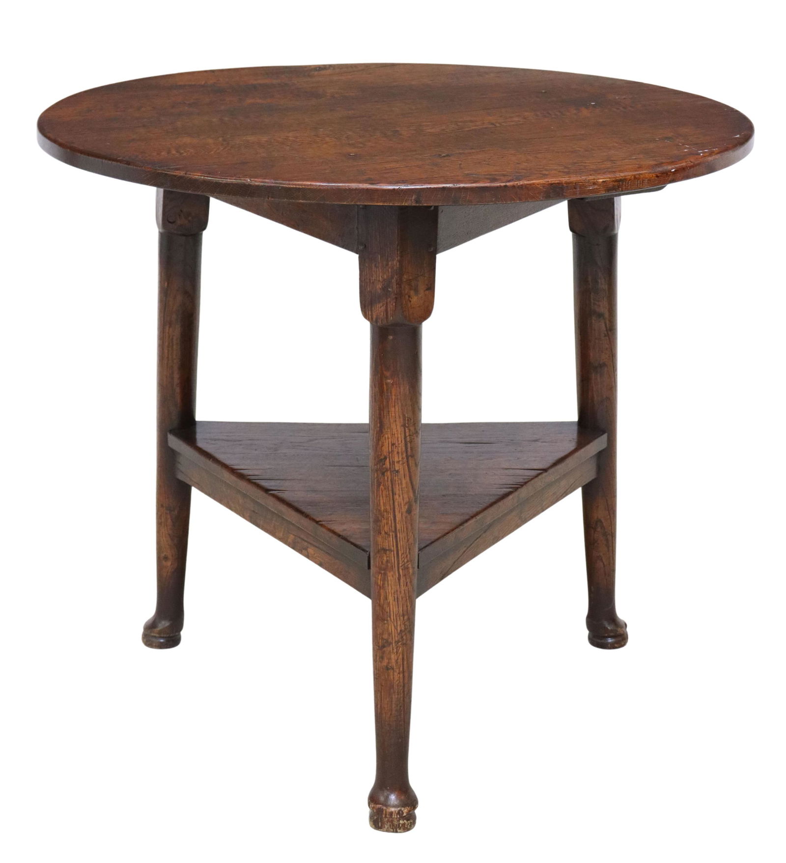 ENGLISH OAK CRICKET TABLE (1 of 3)