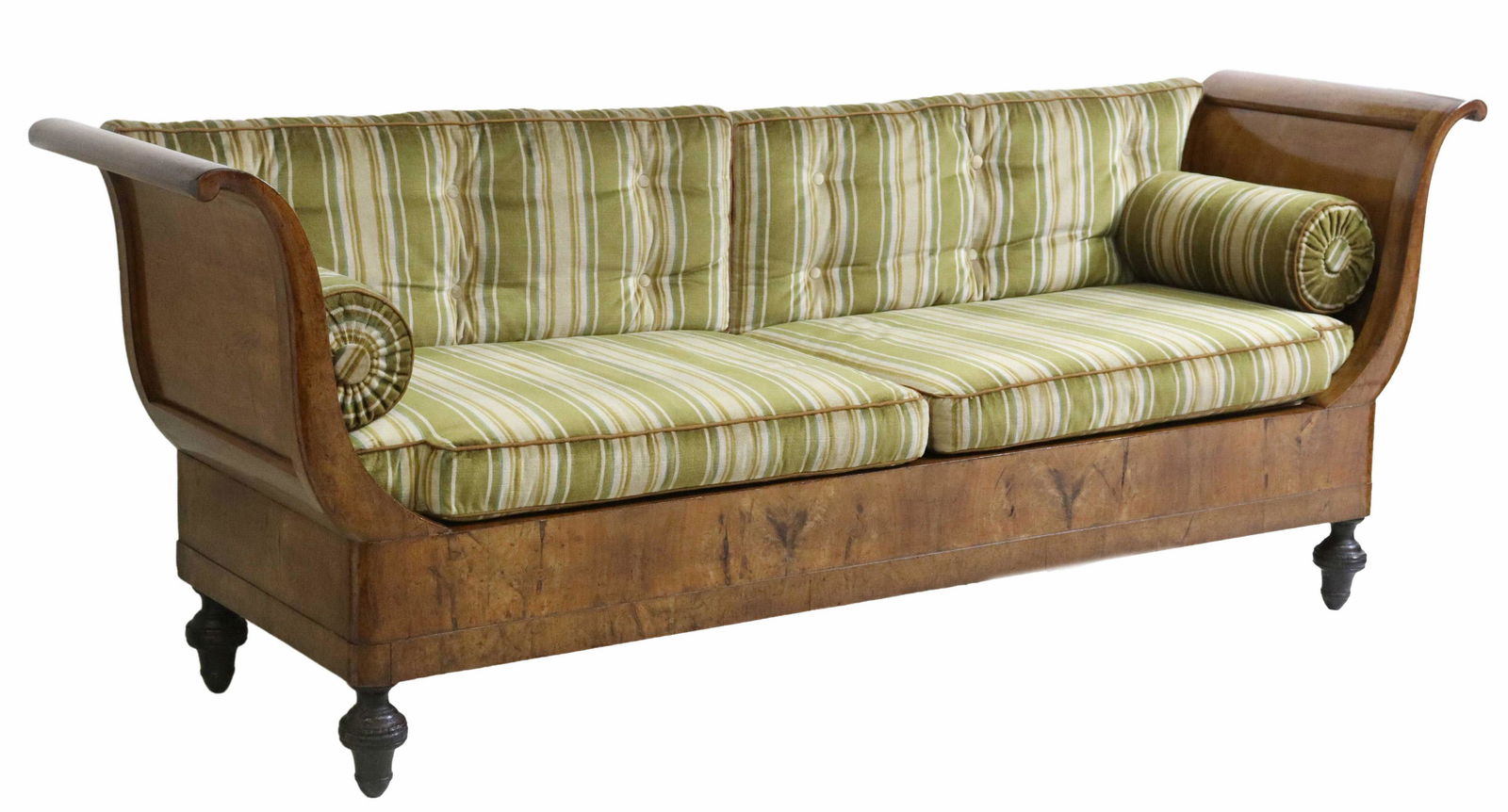 FRENCH LOUIS PHILIPPE PERIOD WALNUT DAY BED (1 of 4)