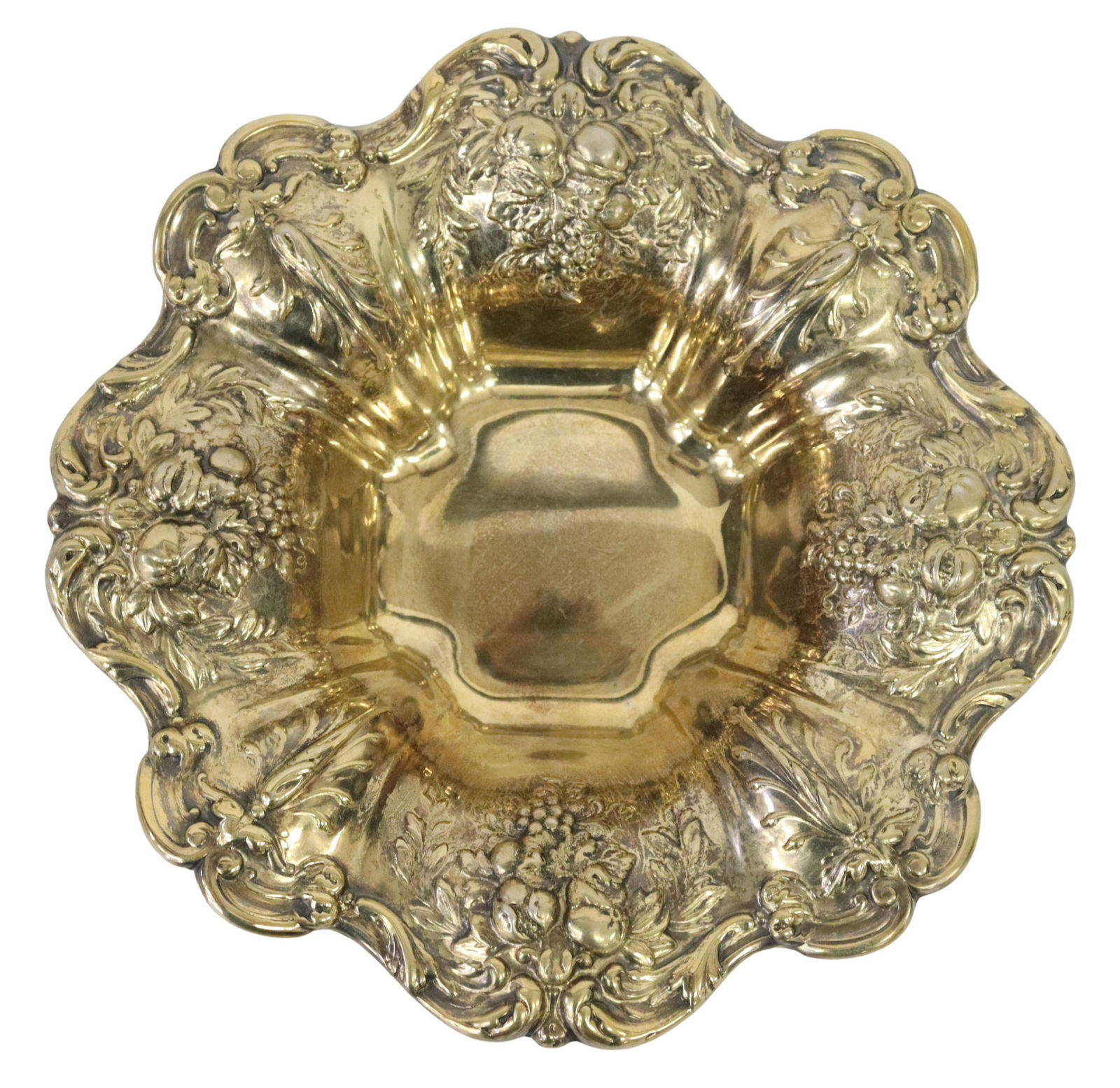 REED & BARTON FRANCIS I VERMEIL BON BON BOWL (1 of 5)