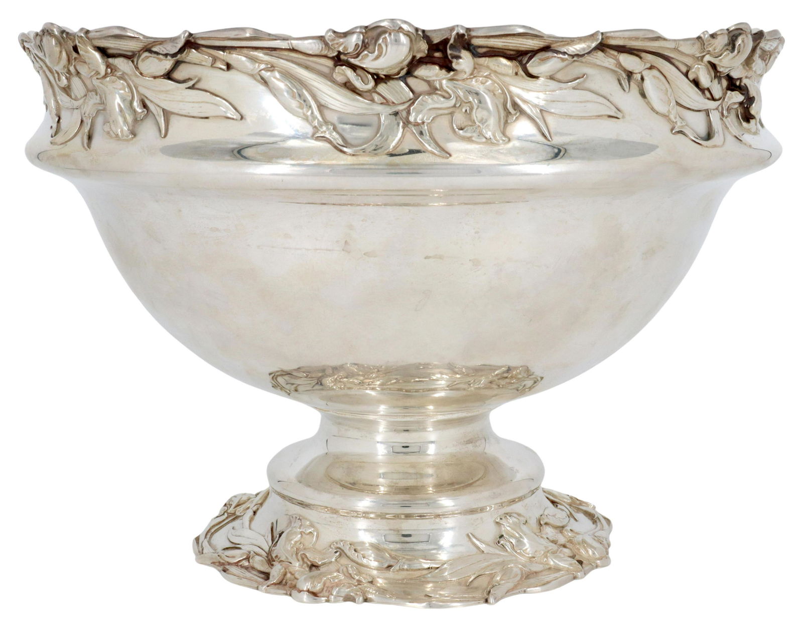 LARGE REED & BARTON STERLING SILVER PUNCH BOWL (1 of 4)
