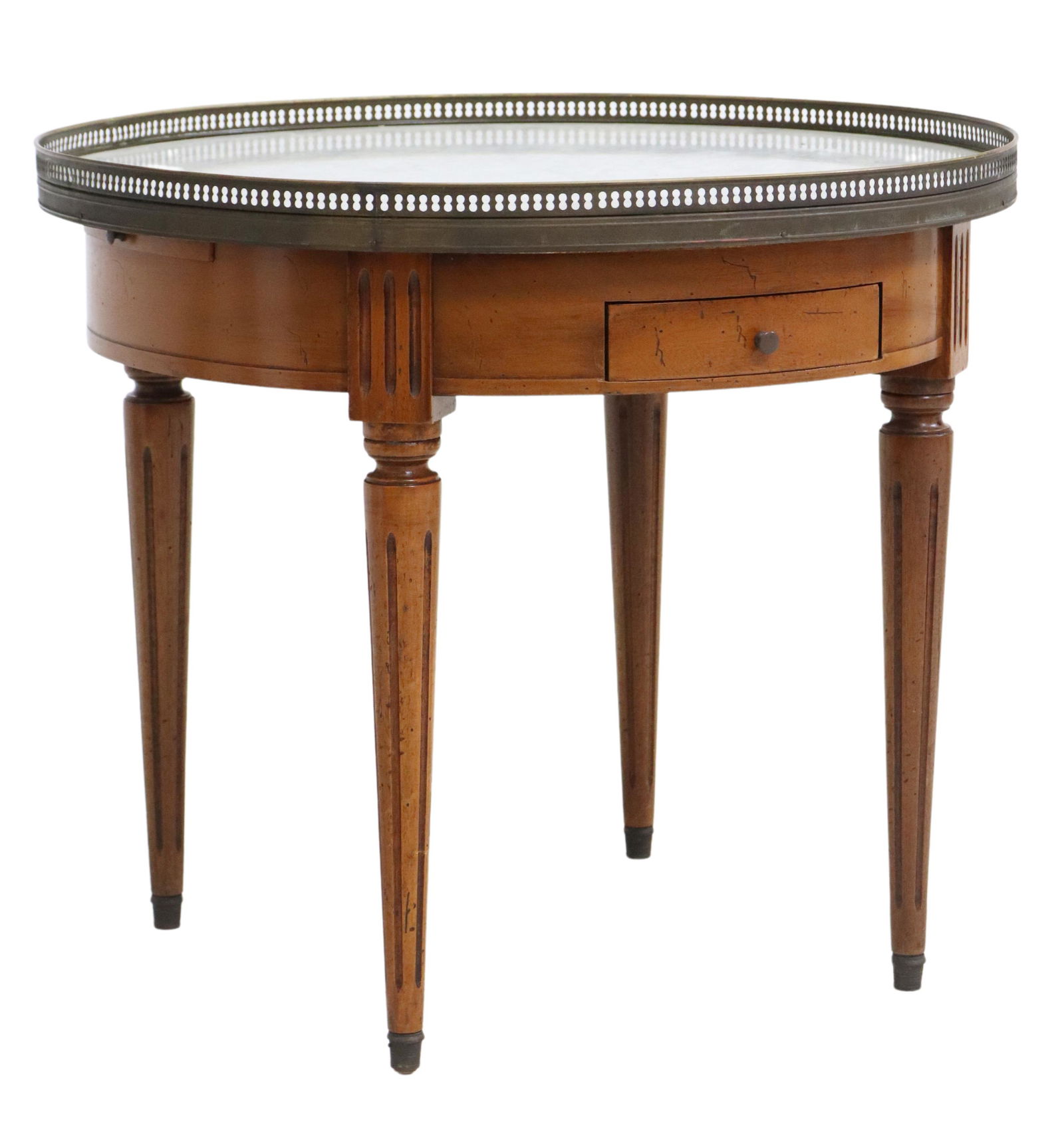 LOUIS XVI STYLE BOUILLOTTE-TYPE COFFEE TABLE (1 of 5)