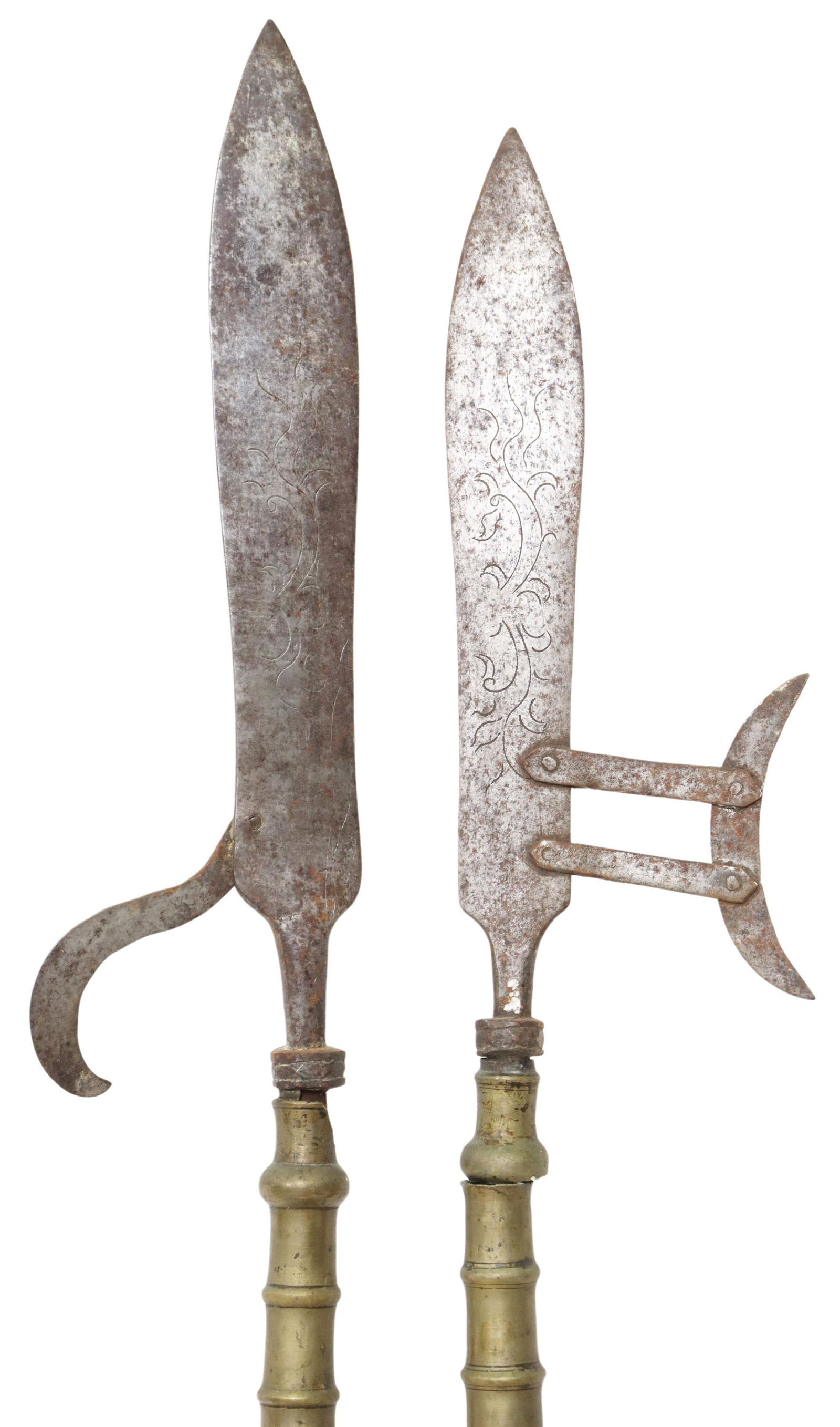 (2) DECORATIVE HALBERDS/ POLEARMS (1 of 4)