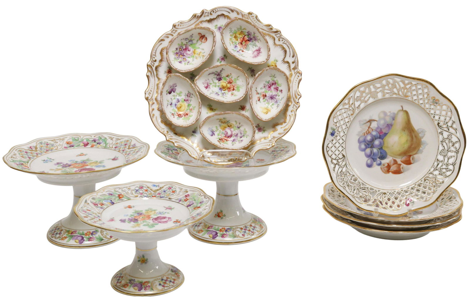 (8) SCHUMANN & DRESDEN PORCELAIN TABLEWARE (1 of 8)