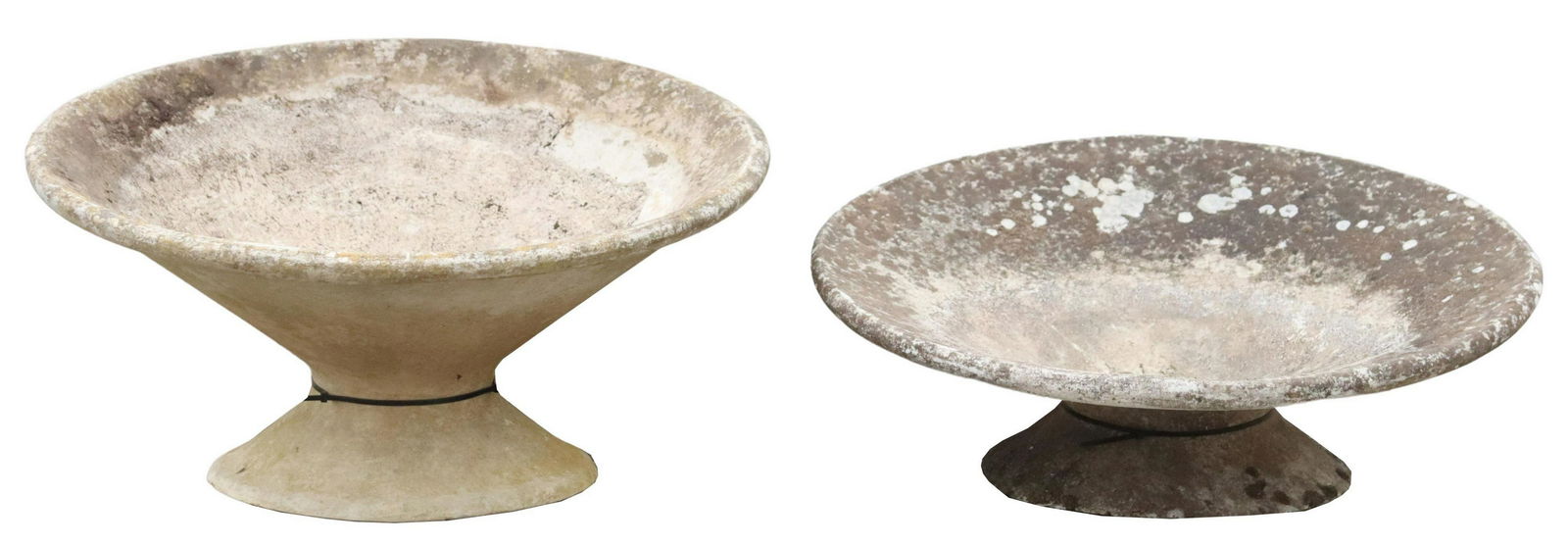 (2) MODERN WILLY GUHL (ATTRIB) OFF-KILTER PLANTERS (1 of 3)