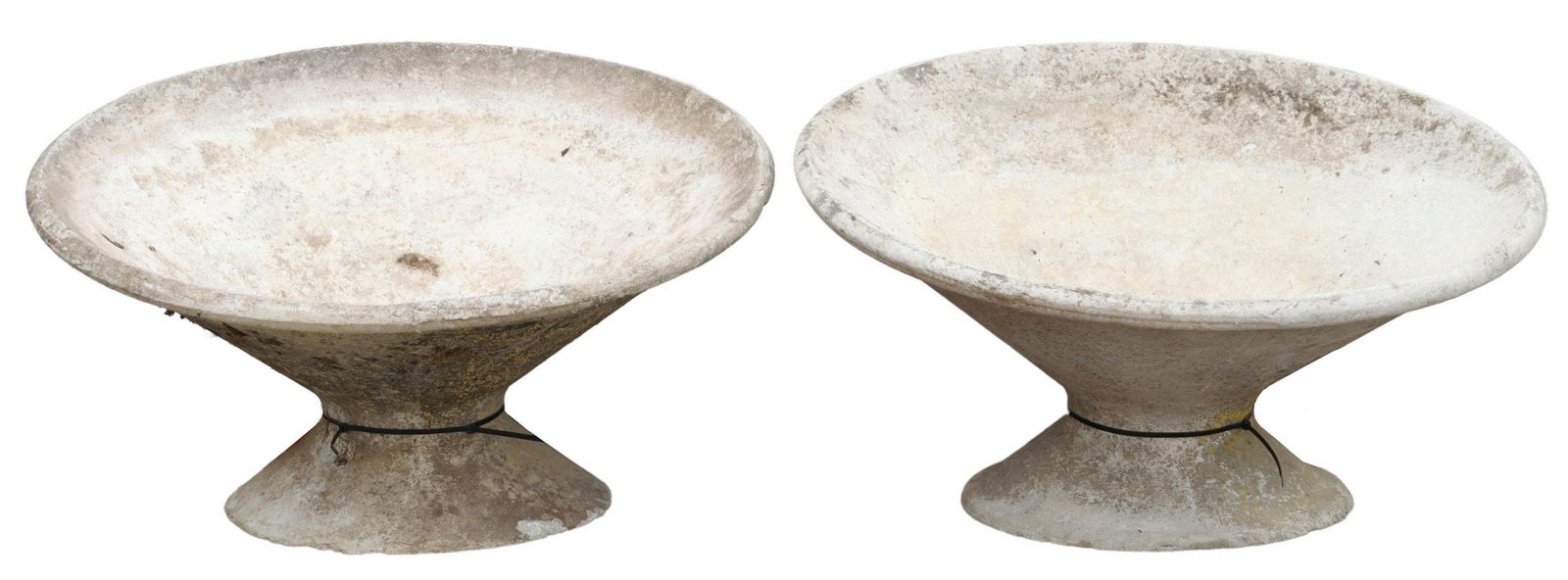 (2) MODERN WILLY GUHL (ATTRIB) OFF-KILTER PLANTERS (1 of 3)