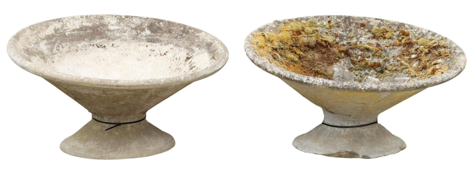 (2) MODERN WILLY GUHL (ATTRIB) OFF-KILTER PLANTERS (1 of 3)