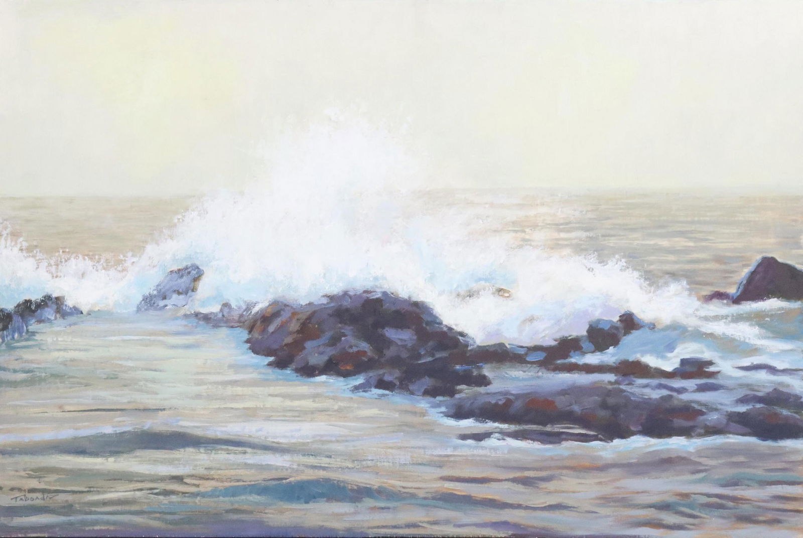 PABLO TABOADA (D.2015) SEASCAPE, 32" X 48" (1 of 4)