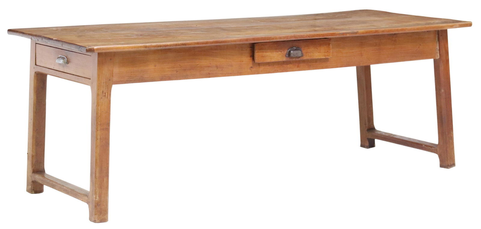 FRENCH PROVINCIAL FRUITWOOD FARMHOUSE TABLE (1 of 5)