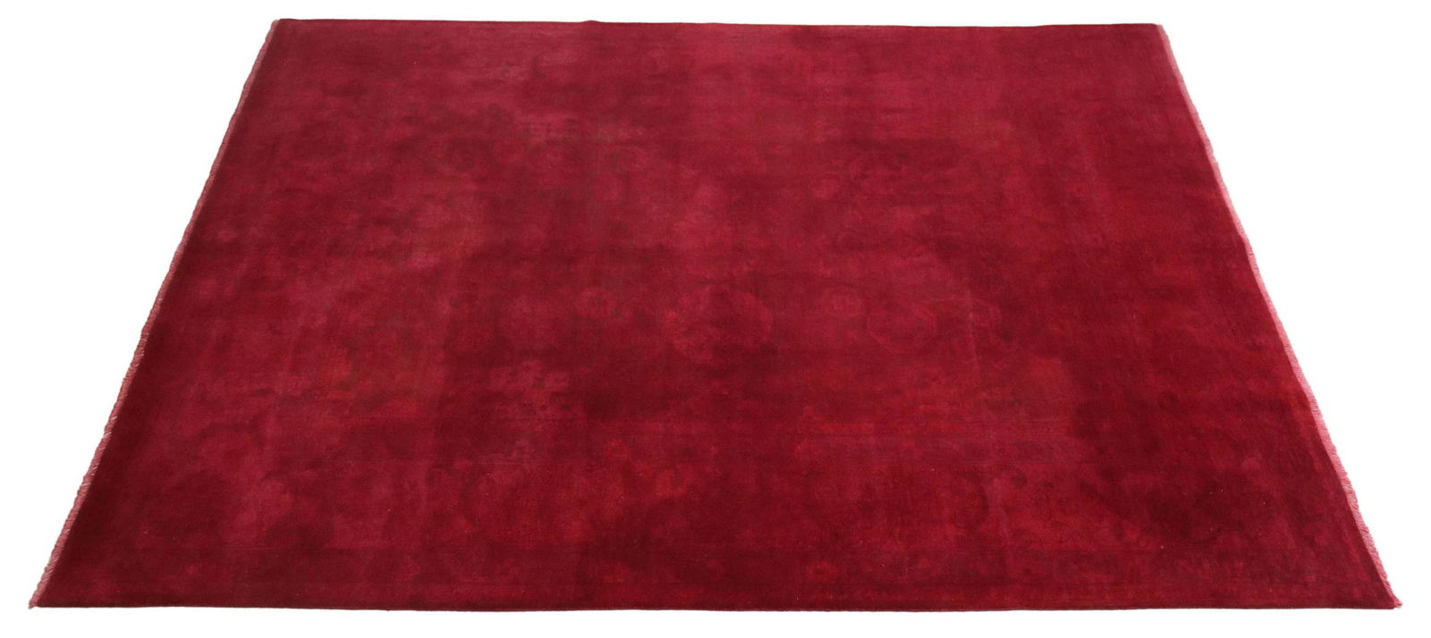 HAND-TIED TABRIZ RUG, INDIA, 11'8" X 8'11" (1 of 3)