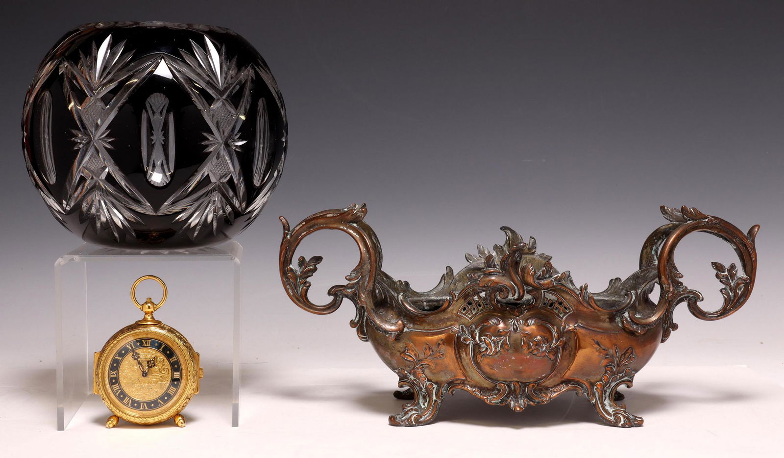 (3) CONTINENTAL DECORATIVE TABLE ITEMS (1 of 6)