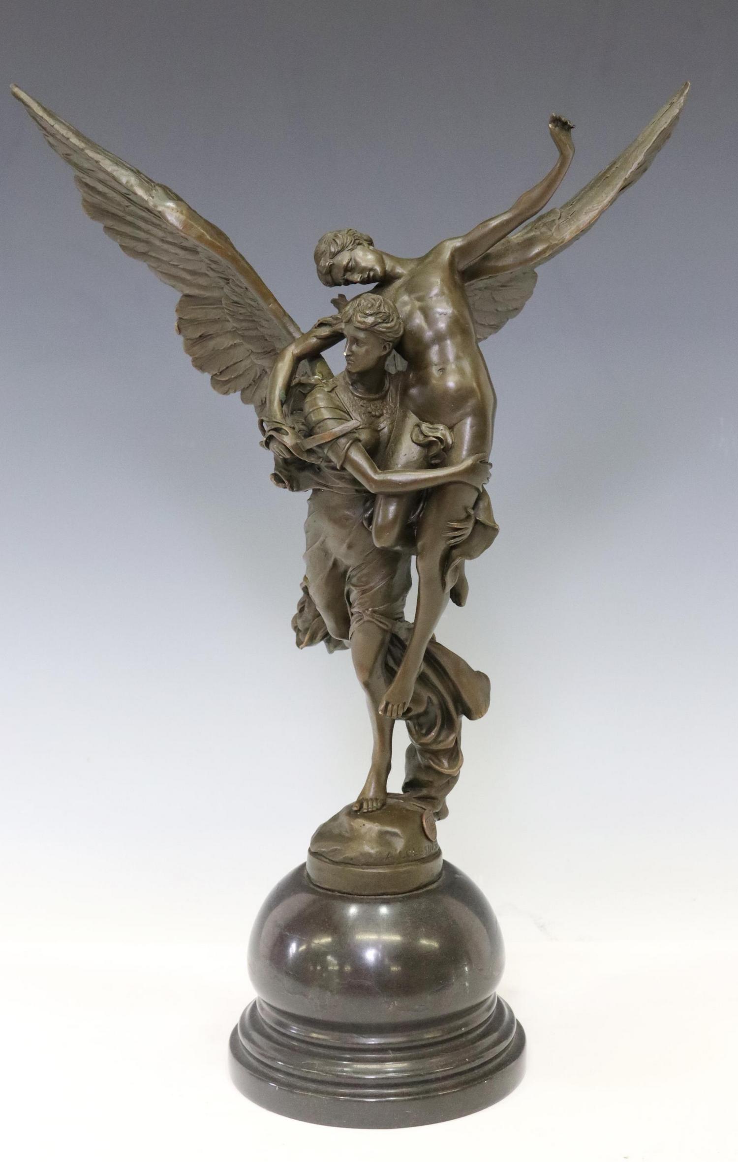 AFTER AJ CLESINGER BRONZE GLORIA VICTIS STATUE (1 of 4)