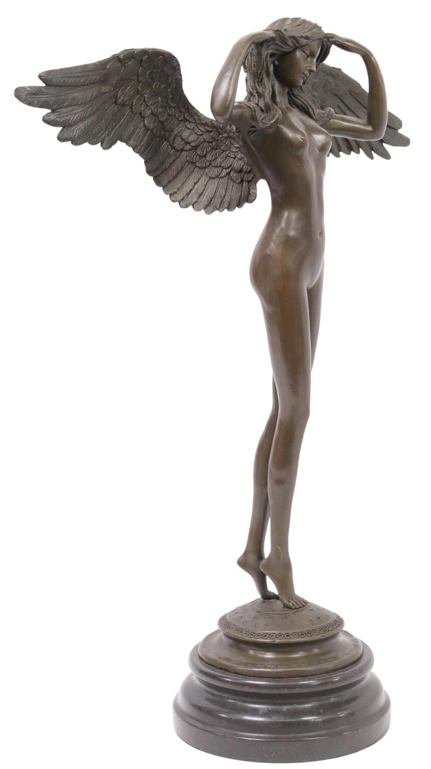 AFTER A.A. WEINMAN (D1952) BRONZE DESCENDING NIGHT (1 of 5)
