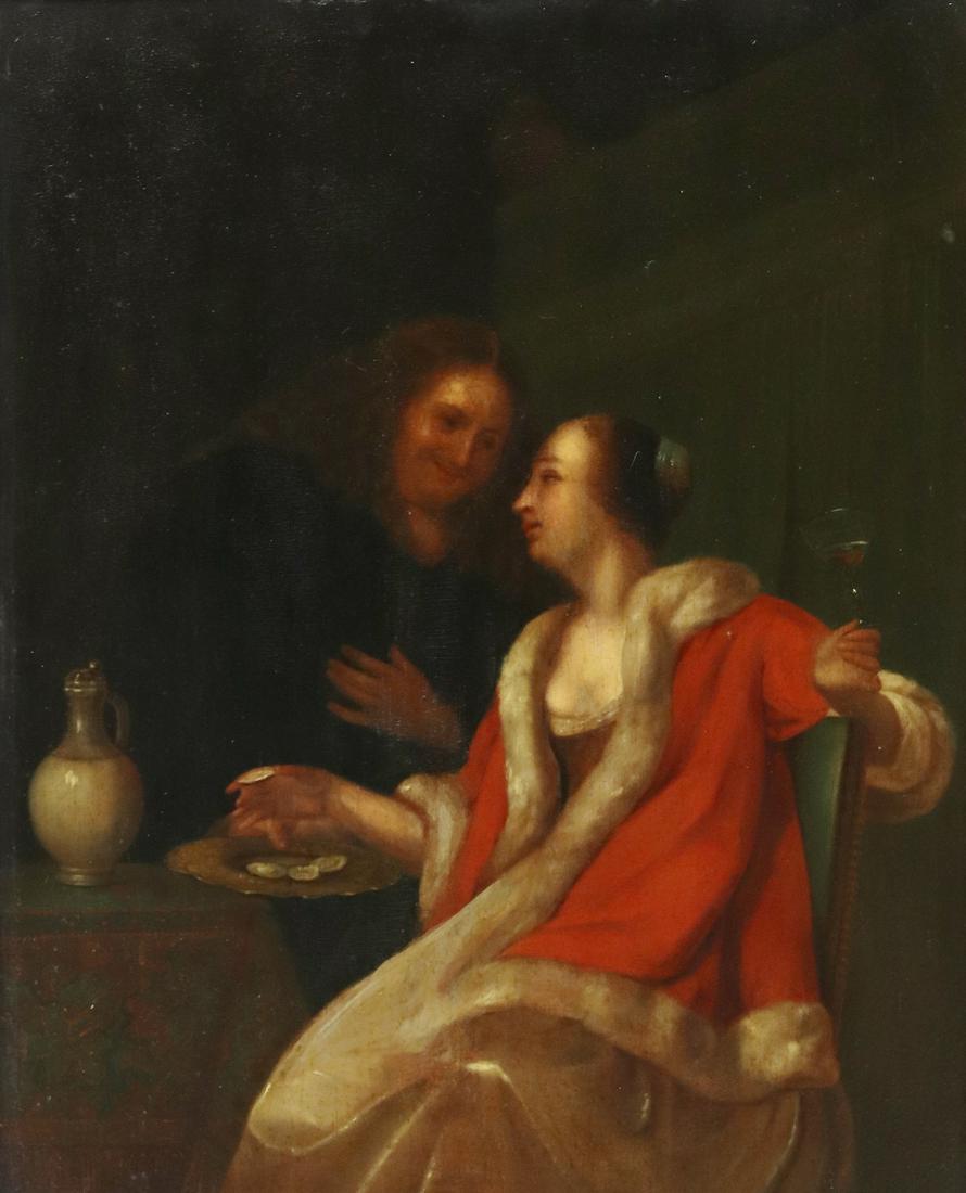 AFTER FRANS VAN MIERIS THE ELDER THE OYSTER MEAL (1 of 3)