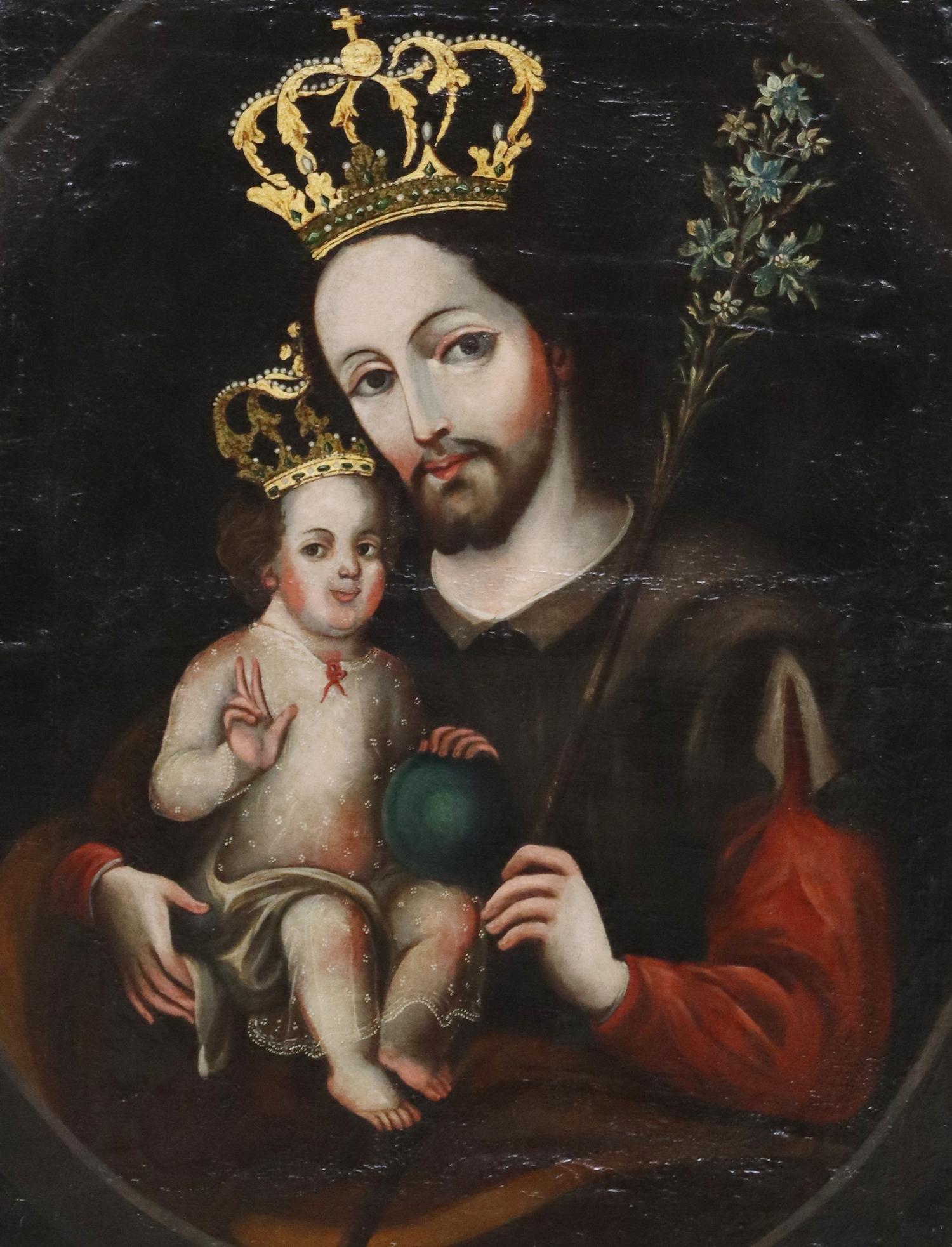 SPANISH COLONIAL O/C SAN JOSE Y EL CRISTO NINO (1 of 3)