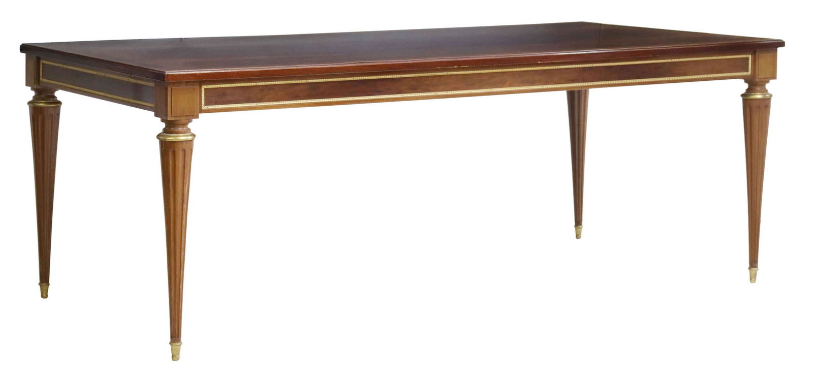 RINCK LOUIS XVI STYLE MAHOGANY DINING TABLE (1 of 4)