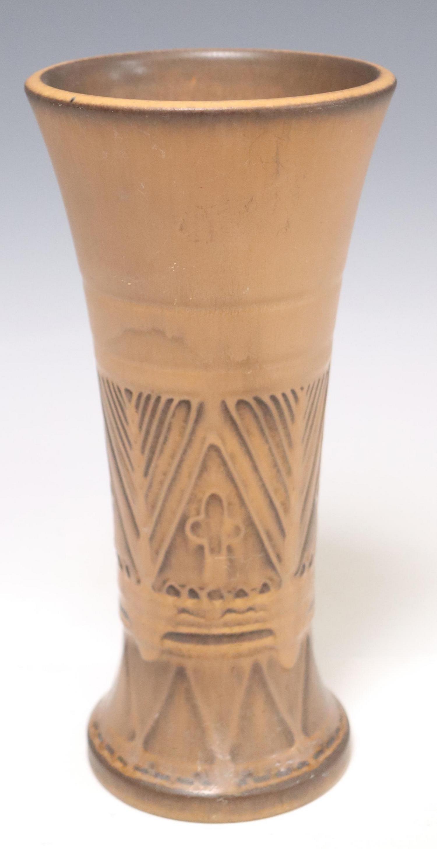 ROOKWOOD ART POTTERY TRUMPET VASE 2891 (1 of 5)