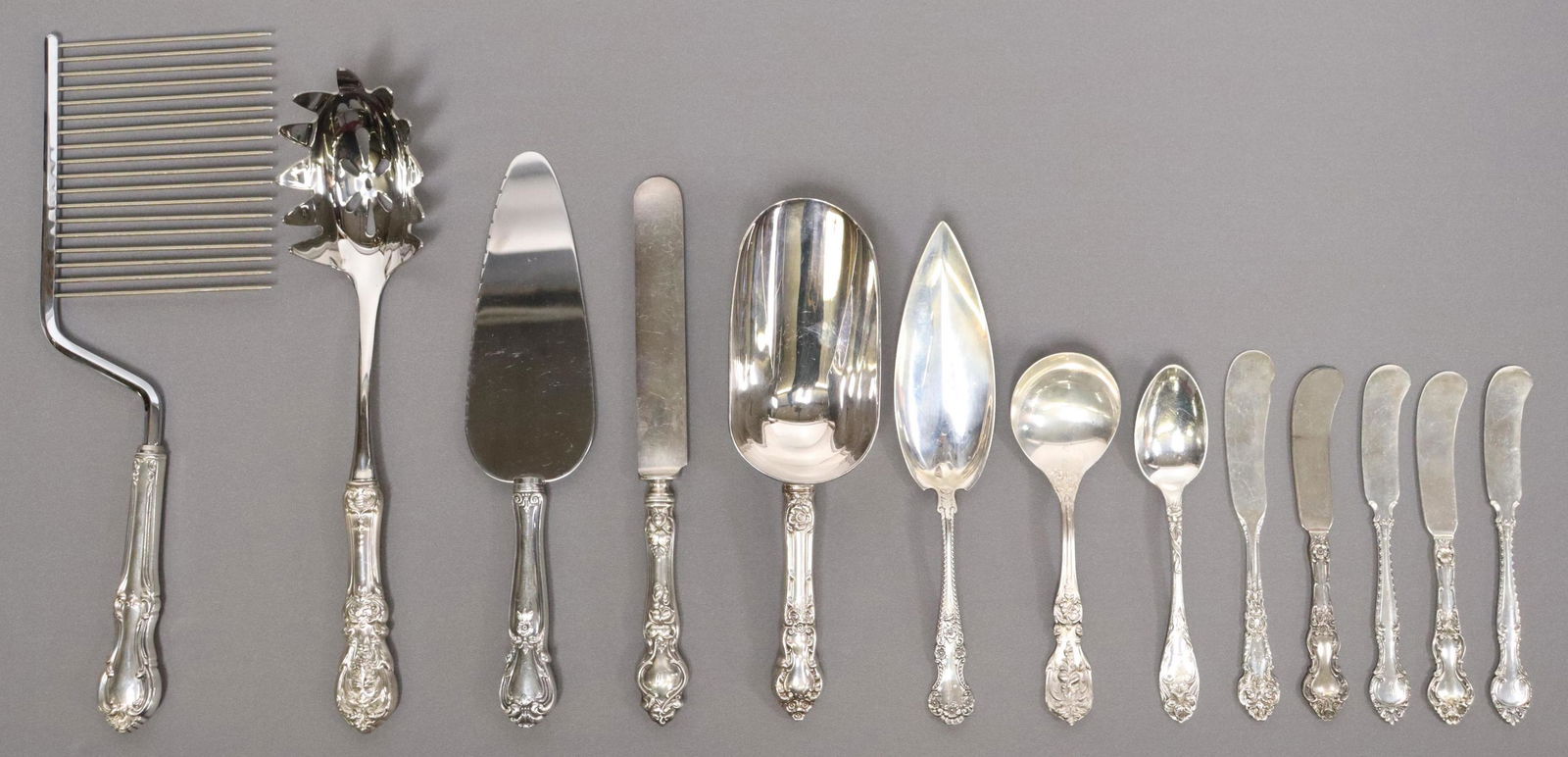 (13) AMERICAN STERLING SILVER FLATWARE, FRANCIS I (1 of 8)