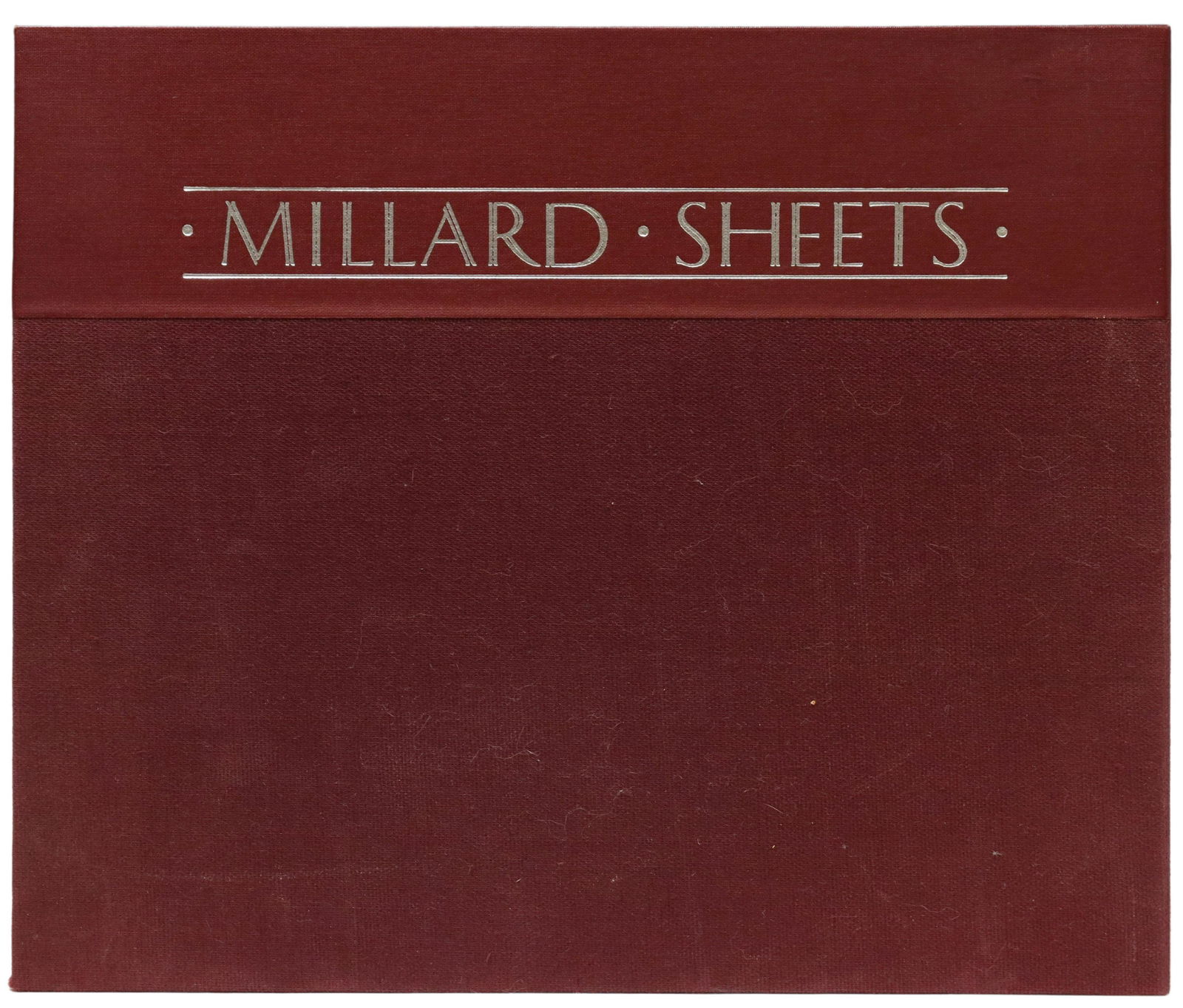 BOOK: NORTHLAND SIGNED LTD EDITION MILLARD SHEETS: Book: "Millard Sheets: One-Man Renaissance", Janice Lovoos, Edmund F. Penney, foreward by Richard Armour, published by Northland Press, 1984, signed by the artist, limited edition numbered 51 out of 1