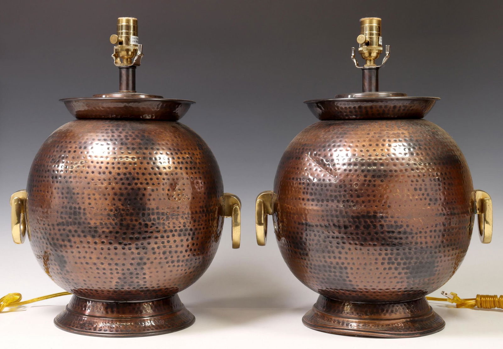 (2) FREDERICK COOPER METAL TABLE LAMPS (1 of 3)