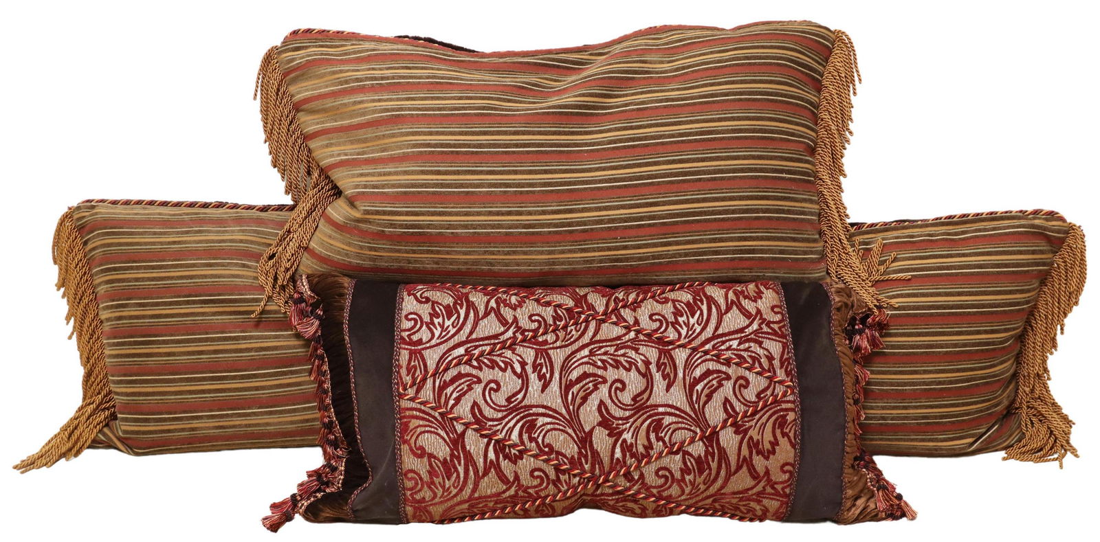(4) HEMISPHERES (ATTRIB) DECORATIVE PILLOWS (1 of 2)