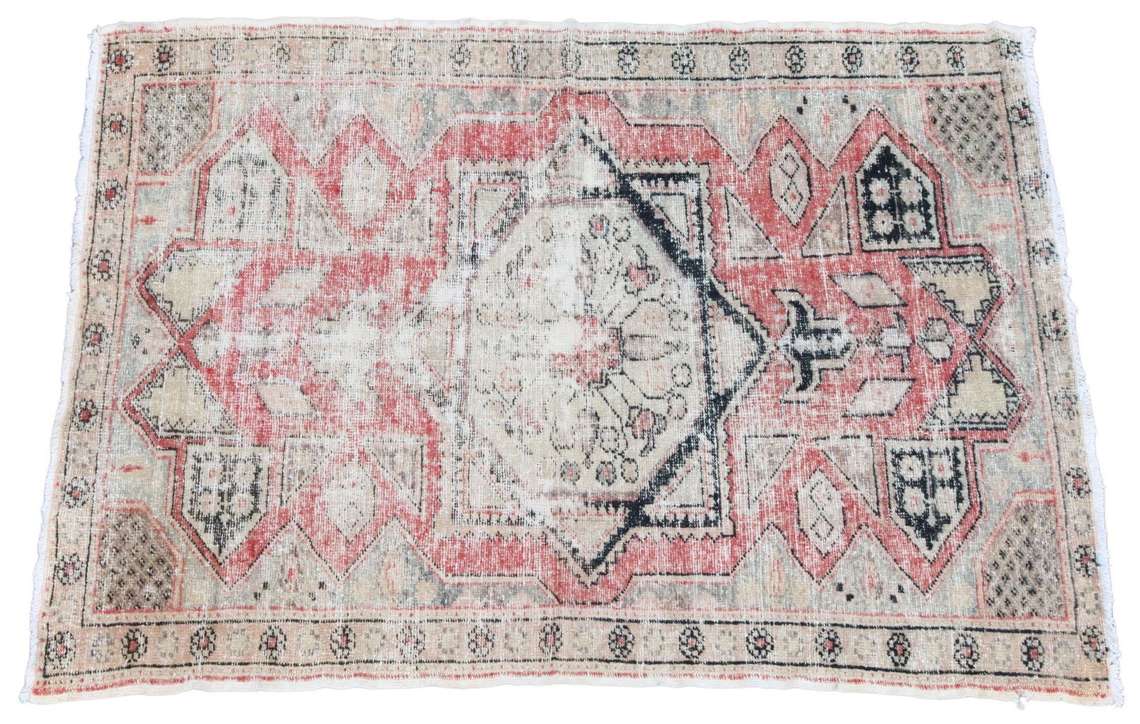 HAND-TIED TURKISH RUG, 5'11" X 4'3" (1 of 4)