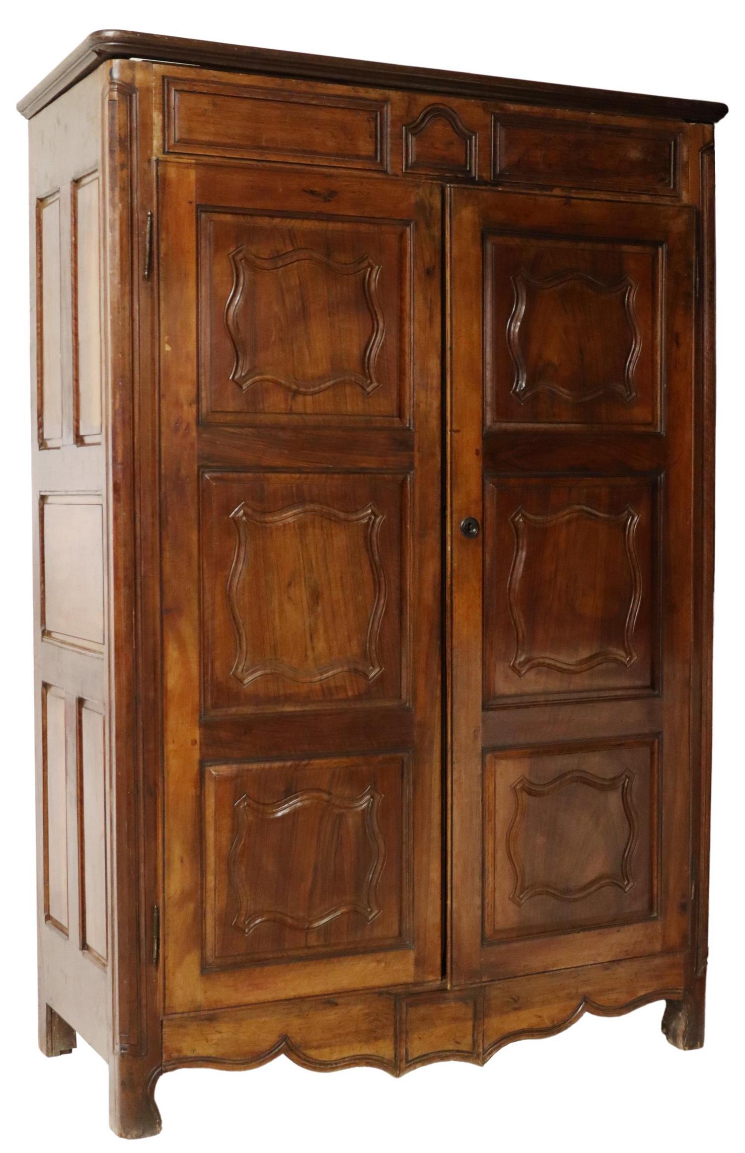 SPANISH BAROQUE STYLE WALNUT ARMOIRE (1 of 4)