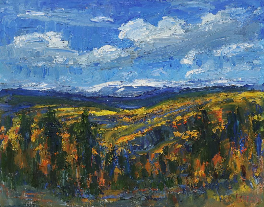 JOSEPH BREZA (20TH C.) SOUTHWEST LANDSCAPE (1 of 4)