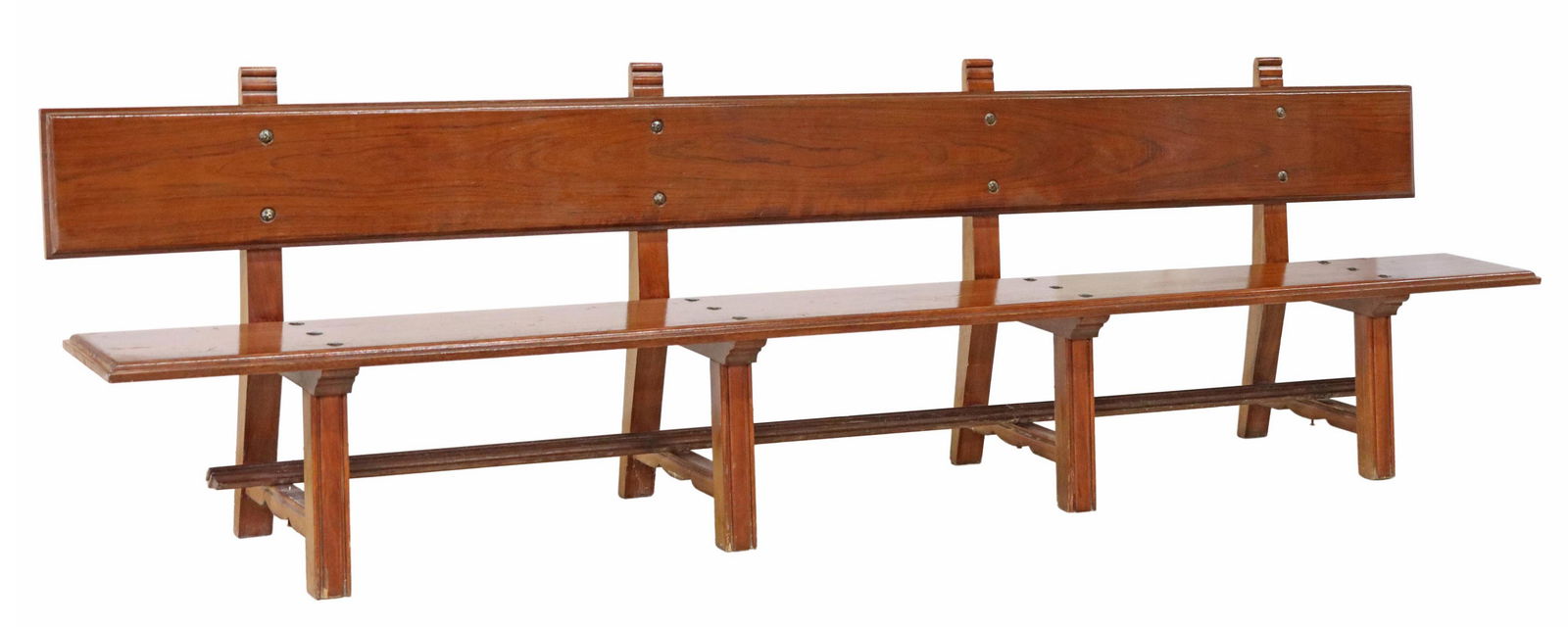 RUSTIC SPANISH BAROQUE STYLE HALL BENCH (1 of 3)