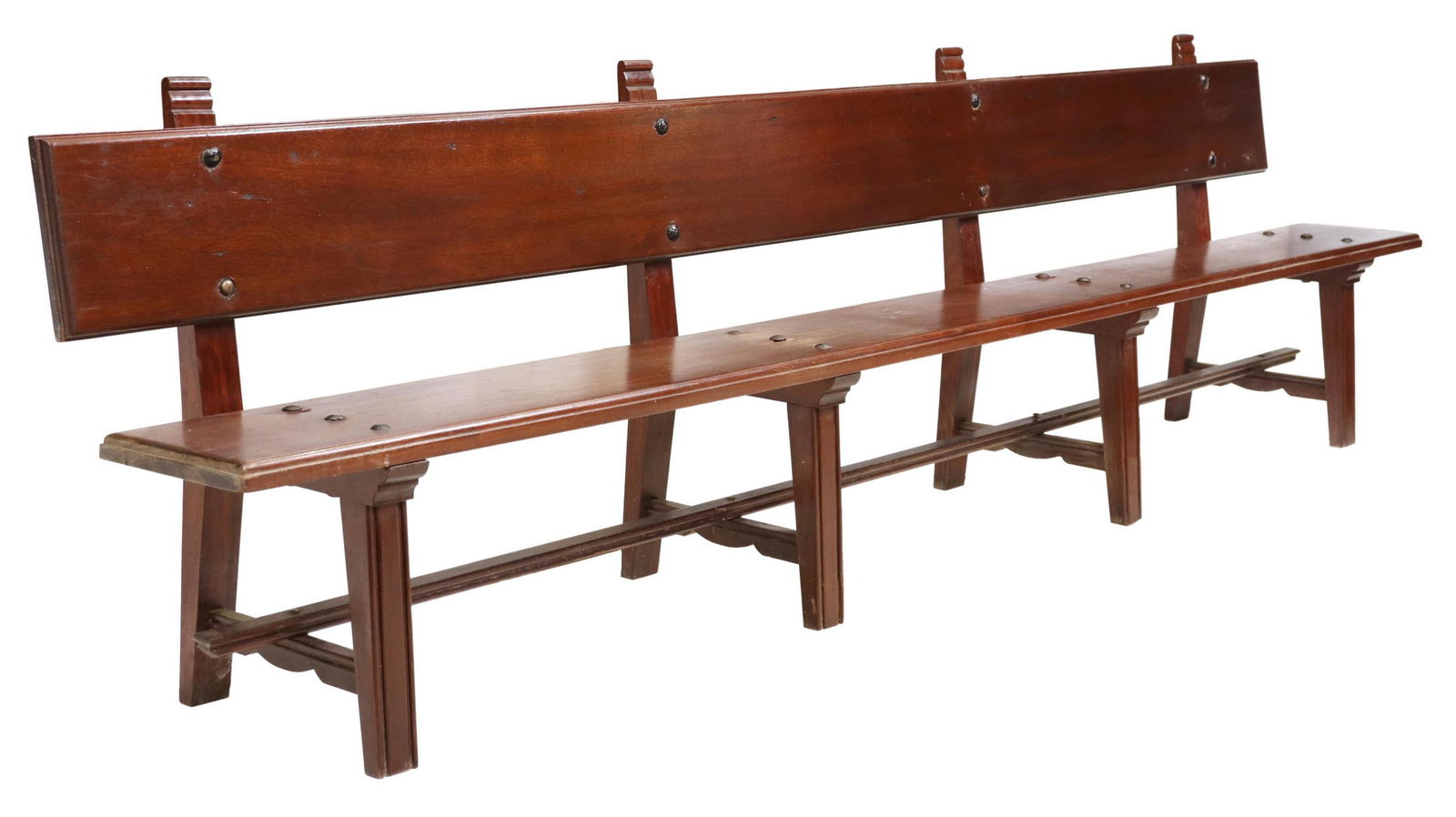 RUSTIC SPANISH BAROQUE STYLE HALL BENCH (1 of 3)