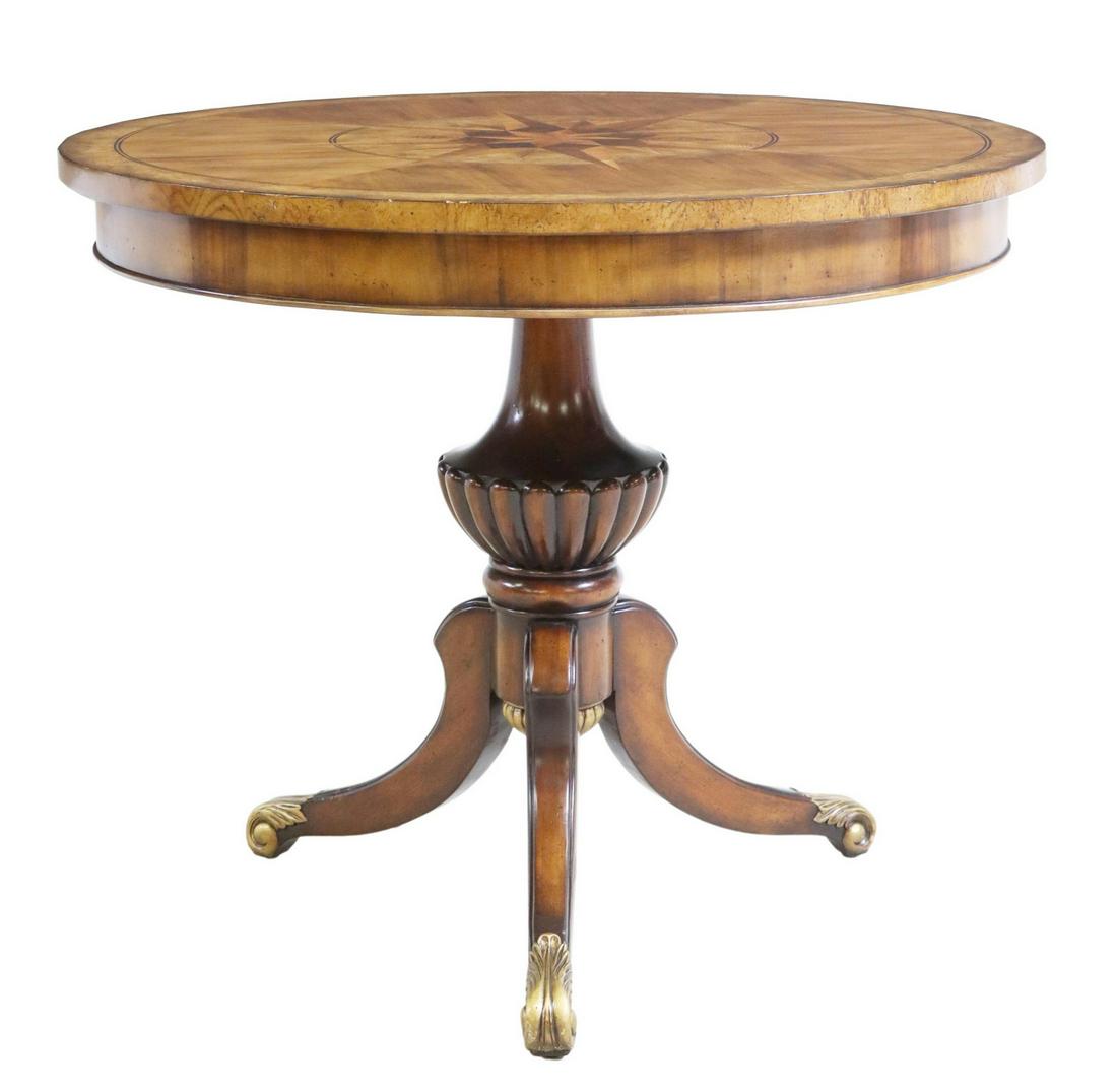 CENTURY PARQUETRY 'EXPLORER'S LAMP TABLE' (1 of 3)